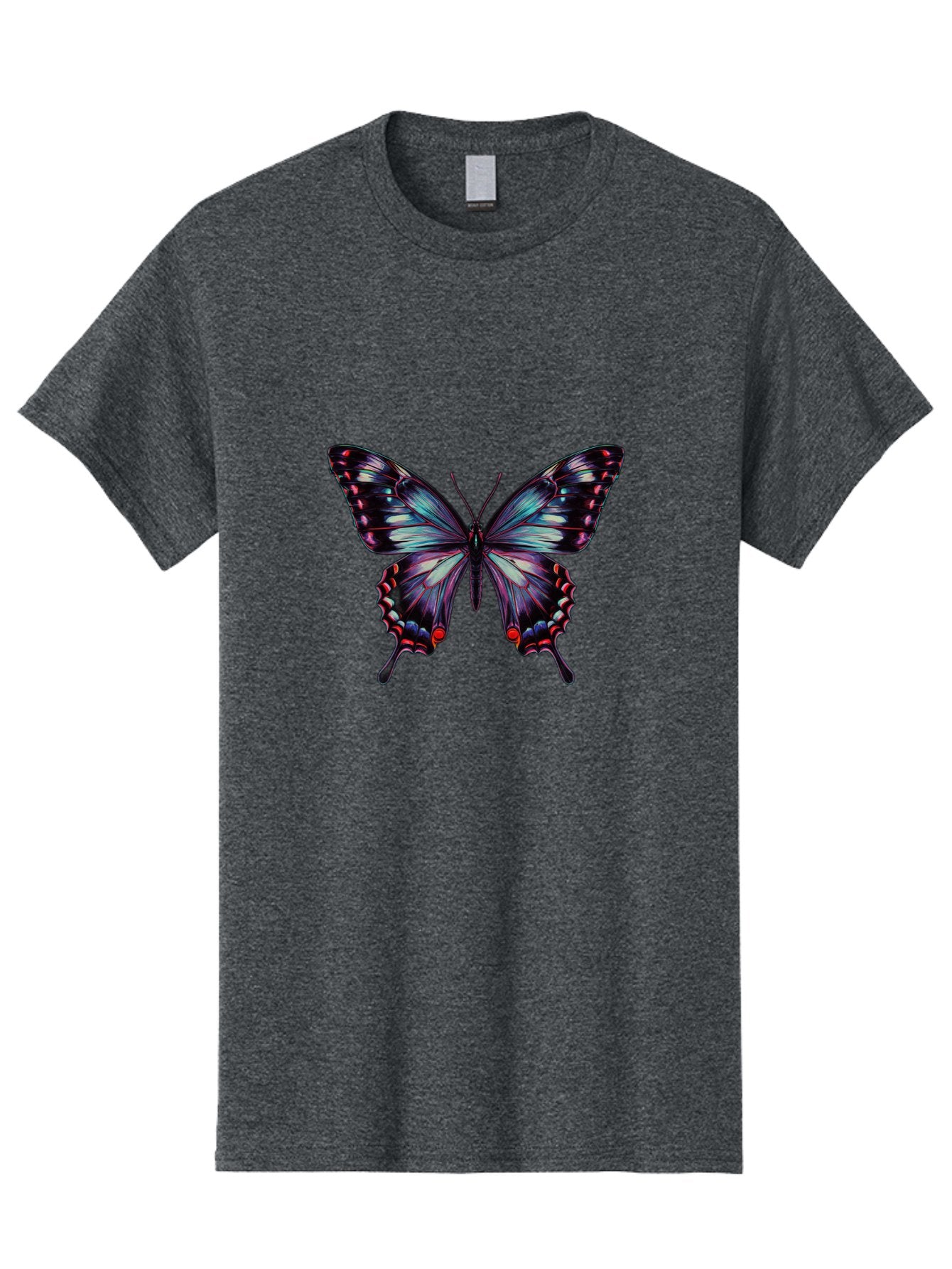 Butterfly-19 Men'S Graphic Tee, 100% Cotton, Comfortable Casual Summer Wear, Machine Washable, Vintage Camera, Old Camera, Antique Camera, Black Camera, Classic Photography, Photography Equipment, Nostalgic Device, Film Camera, Camera Art Bah651 7