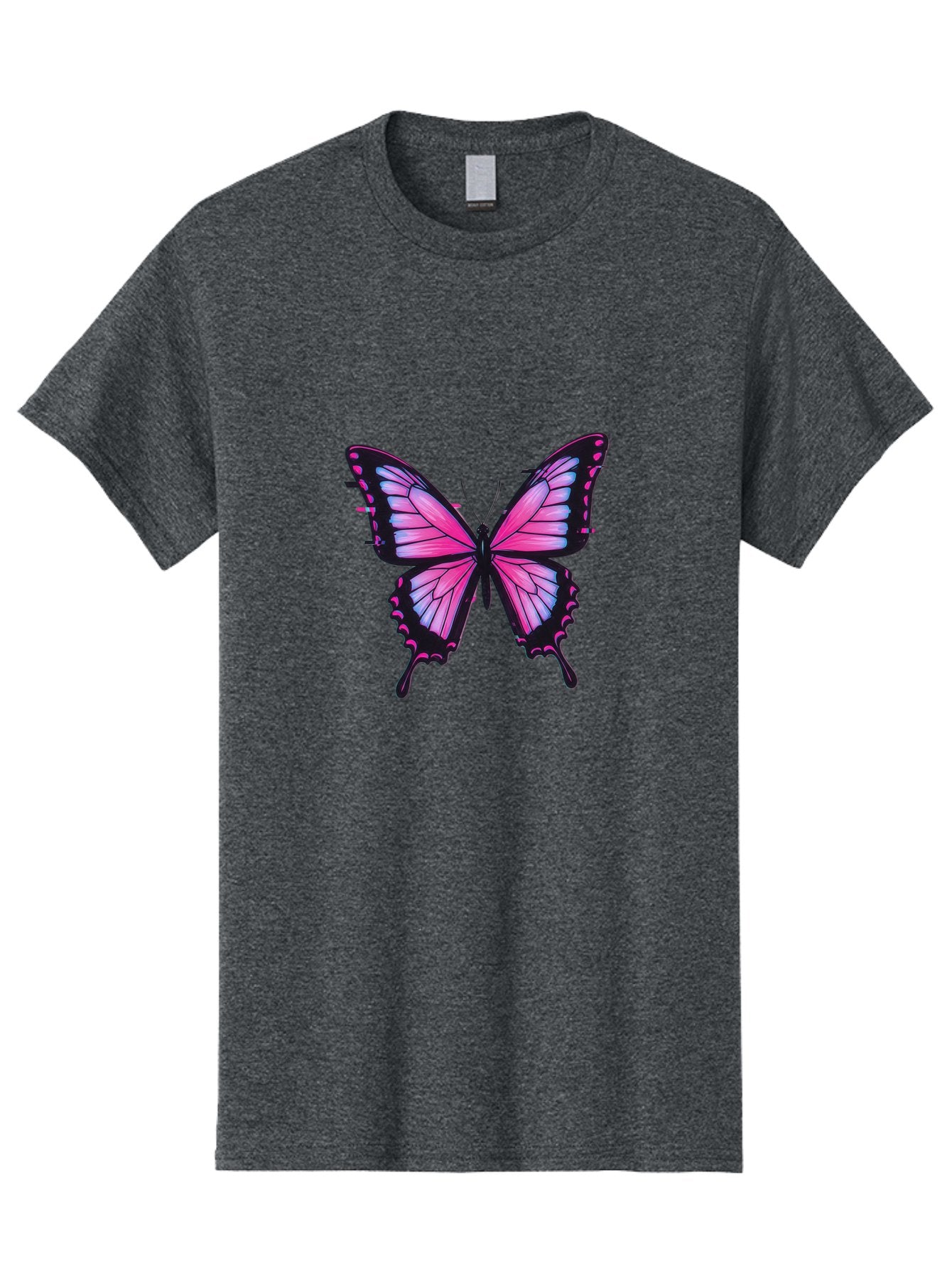Butterfly-2 Men'S Graphic Tee, 100% Cotton, Comfortable Casual Summer Wear, Machine Washable, Vintage Camera, Old Camera, Antique Camera, Black Camera, Classic Photography, Photography Equipment, Nostalgic Device, Film Camera, Camera Art Bah652