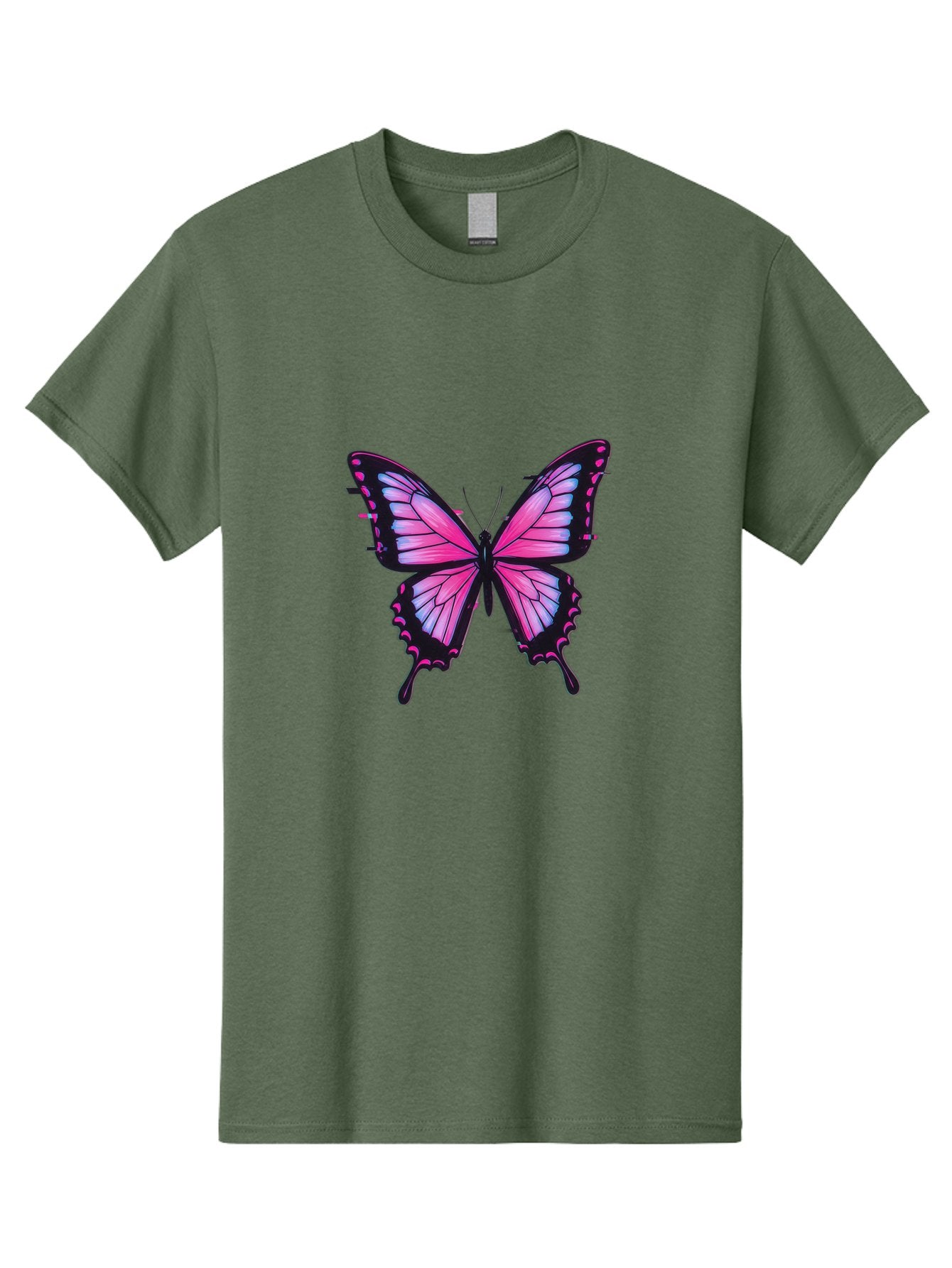 Butterfly-2 Men'S Graphic Tee, 100% Cotton, Comfortable Casual Summer Wear, Machine Washable, Vintage Camera, Old Camera, Antique Camera, Black Camera, Classic Photography, Photography Equipment, Nostalgic Device, Film Camera, Camera Art Bah652 9