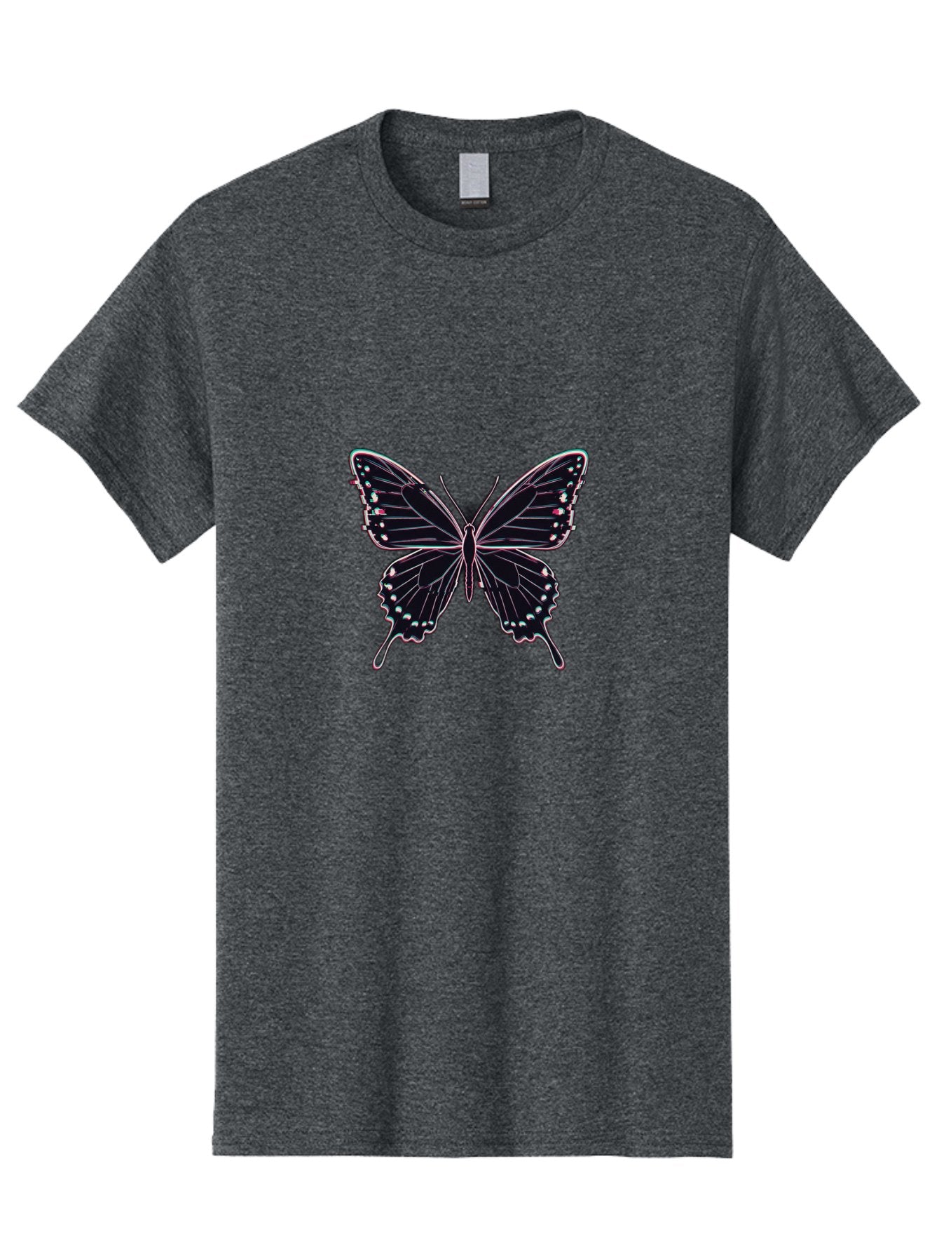 Butterfly-20 Men'S Graphic Tee, 100% Cotton, Comfortable Casual Summer Wear, Machine Washable, Vintage Camera, Old Camera, Antique Camera, Black Camera, Classic Photography, Photography Equipment, Nostalgic Device, Film Camera, Camera Art Bah653 12