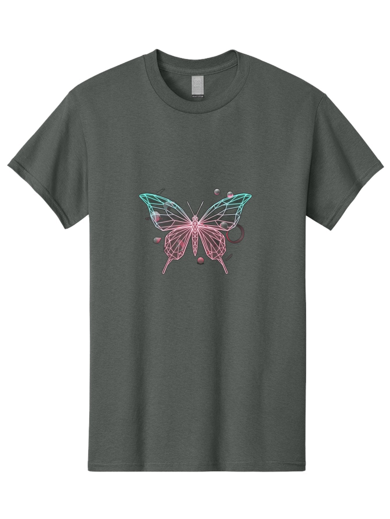 Butterfly-25 Men'S Graphic Tee, 100% Cotton, Comfortable Casual Summer Wear, Machine Washable, Vintage Camera, Old Camera, Antique Camera, Black Camera, Classic Photography, Photography Equipment, Nostalgic Device, Film Camera, Camera Art Bah658 10