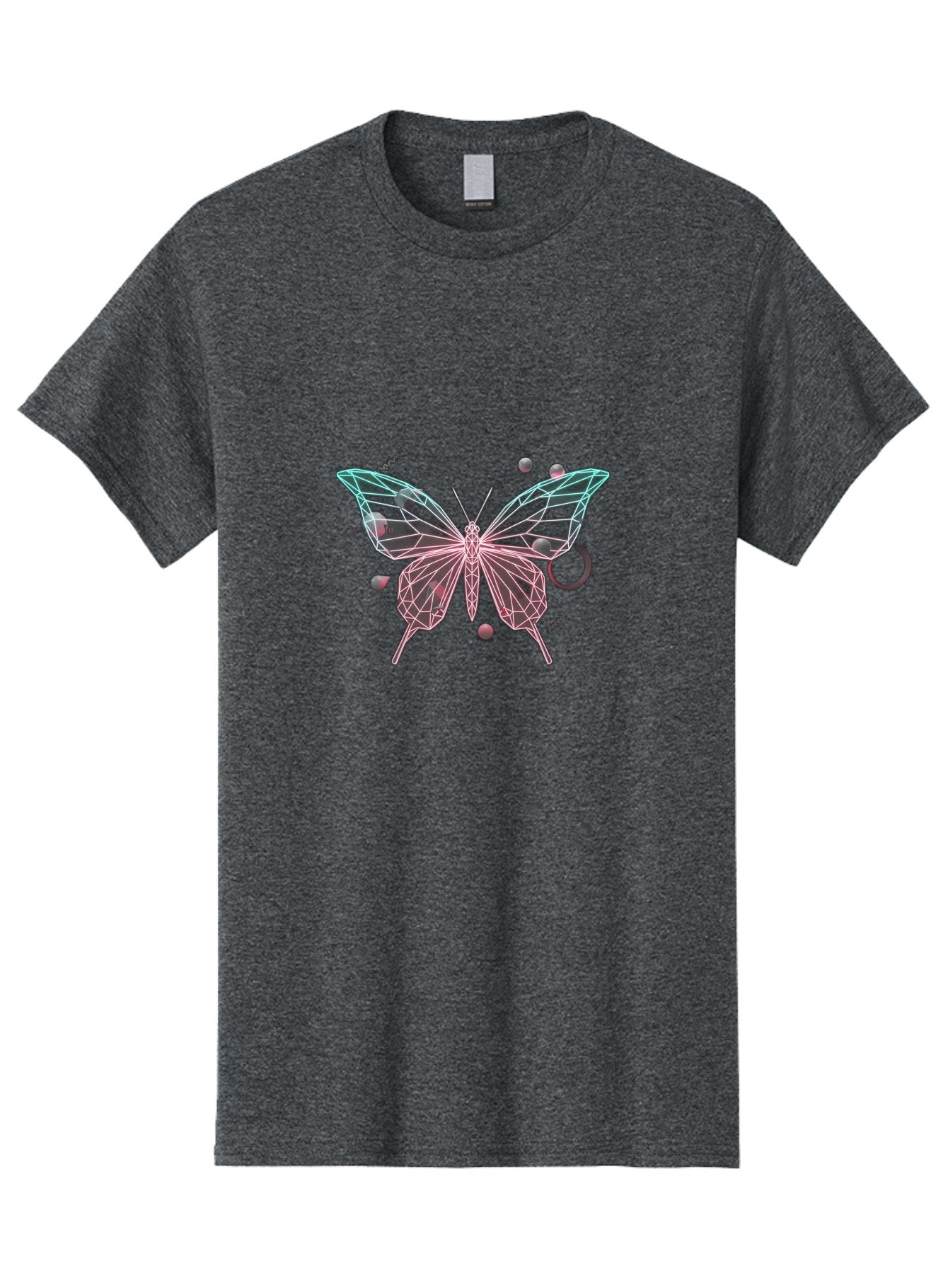 Butterfly-25 Men'S Graphic Tee, 100% Cotton, Comfortable Casual Summer Wear, Machine Washable, Vintage Camera, Old Camera, Antique Camera, Black Camera, Classic Photography, Photography Equipment, Nostalgic Device, Film Camera, Camera Art Bah658 7