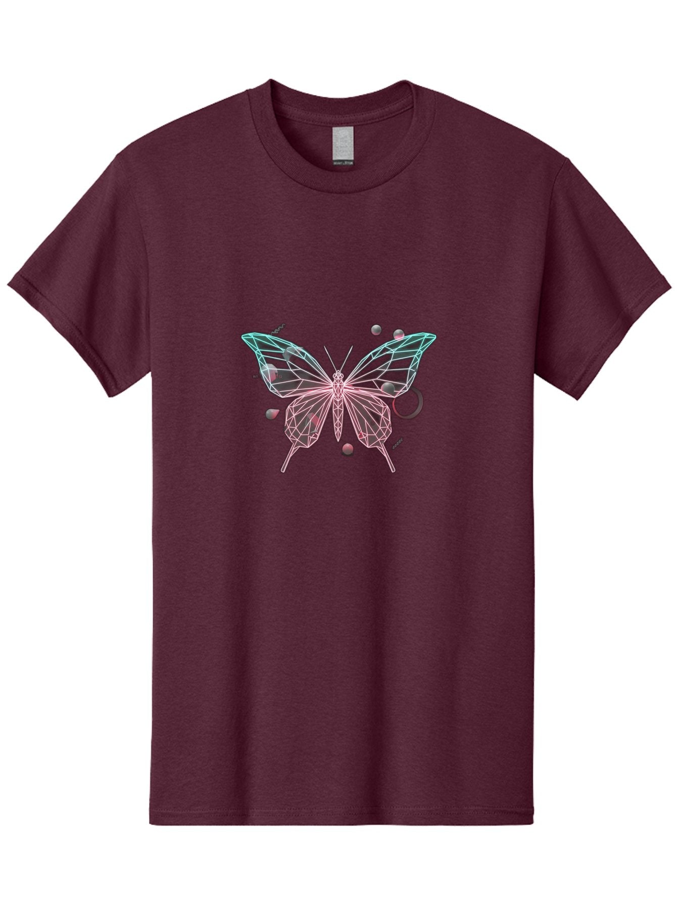Butterfly-25 Men'S Graphic Tee, 100% Cotton, Comfortable Casual Summer Wear, Machine Washable, Vintage Camera, Old Camera, Antique Camera, Black Camera, Classic Photography, Photography Equipment, Nostalgic Device, Film Camera, Camera Art Bah658 8