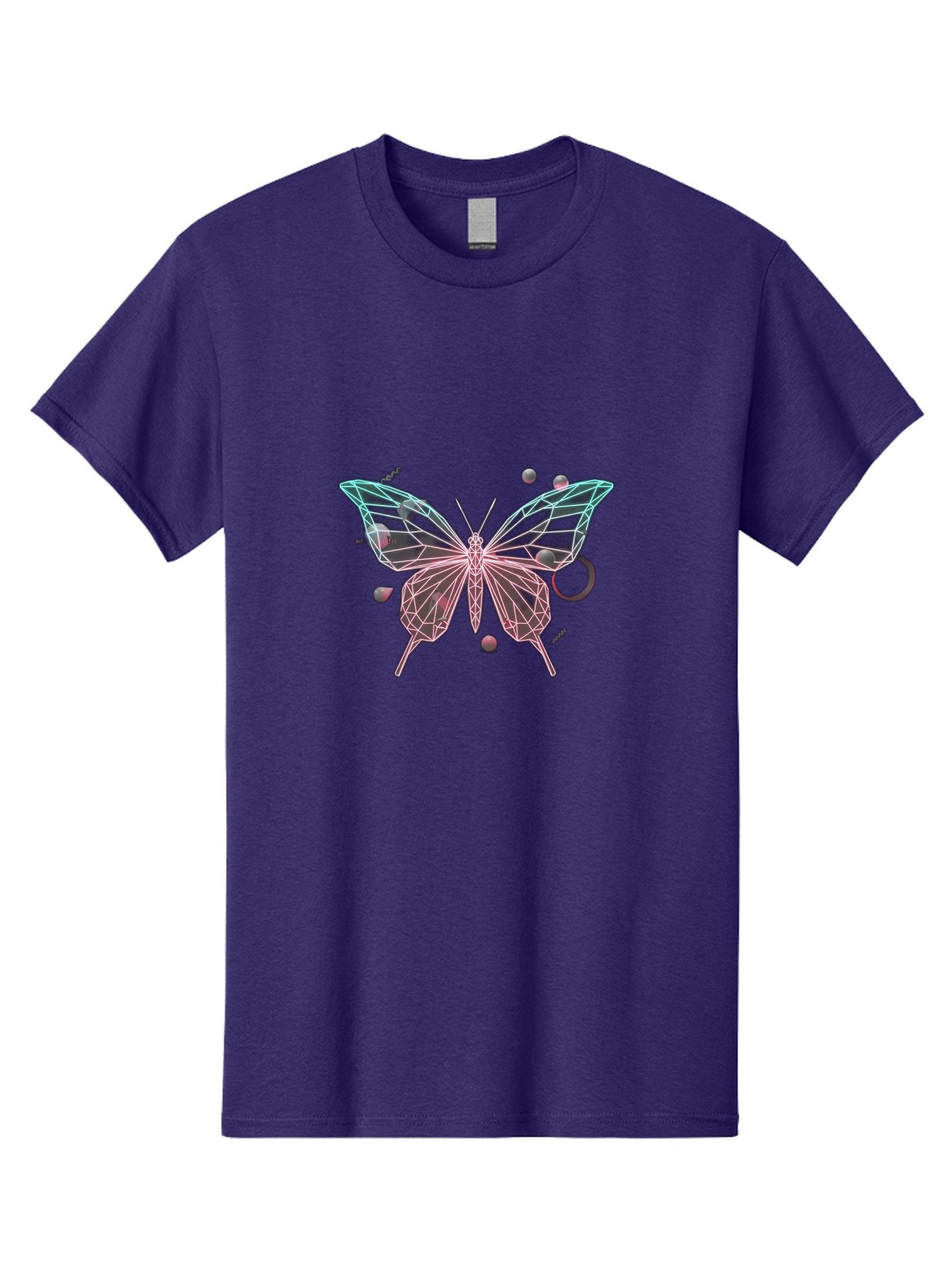Butterfly-25 Men'S Graphic Tee, 100% Cotton, Comfortable Casual Summer Wear, Machine Washable, Vintage Camera, Old Camera, Antique Camera, Black Camera, Classic Photography, Photography Equipment, Nostalgic Device, Film Camera, Camera Art Bah658 13