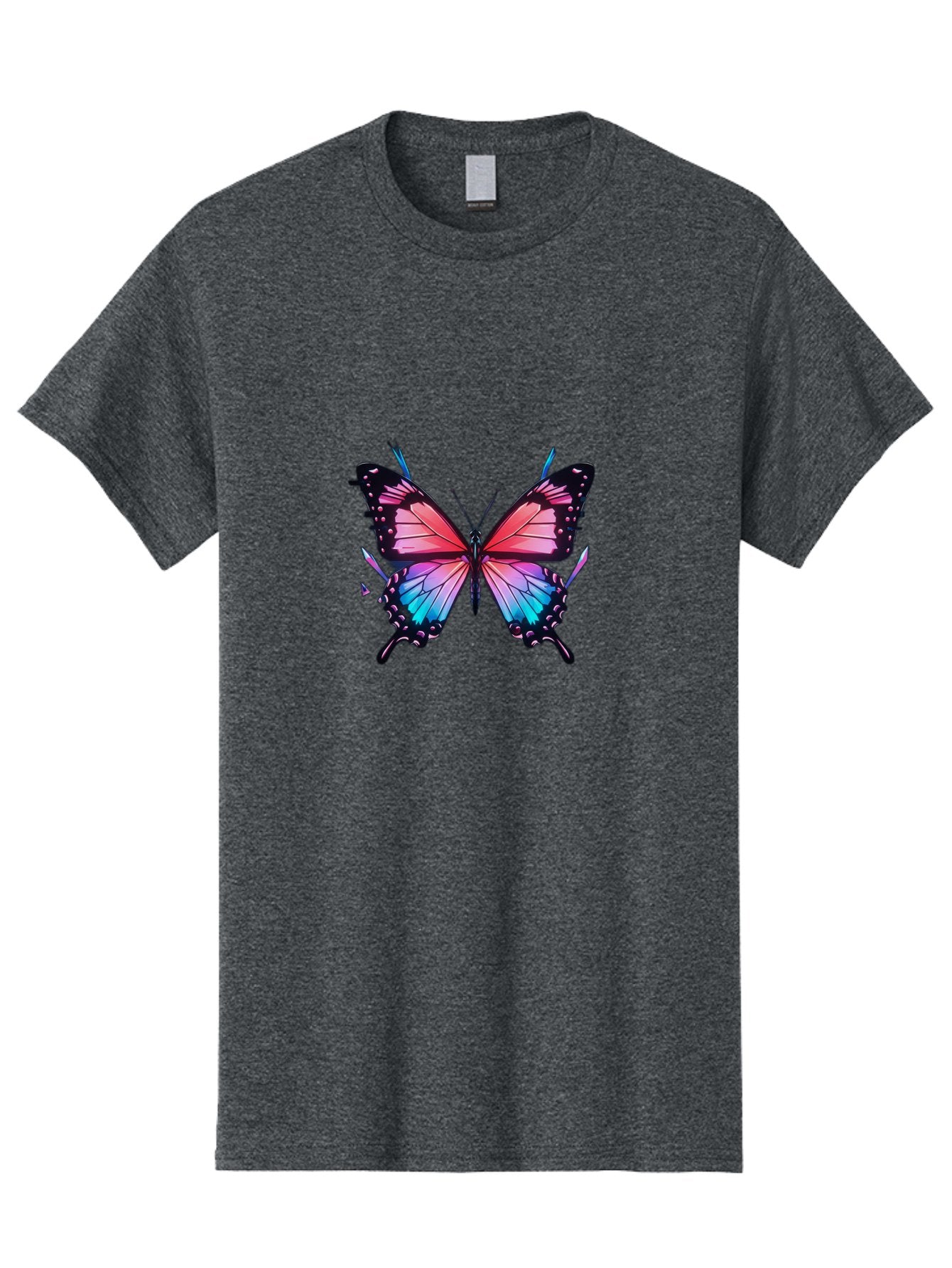 Butterfly-27 Men'S Graphic Tee, 100% Cotton, Comfortable Casual Summer Wear, Machine Washable, Vintage Camera, Old Camera, Antique Camera, Black Camera, Classic Photography, Photography Equipment, Nostalgic Device, Film Camera, Camera Art Bah660 11