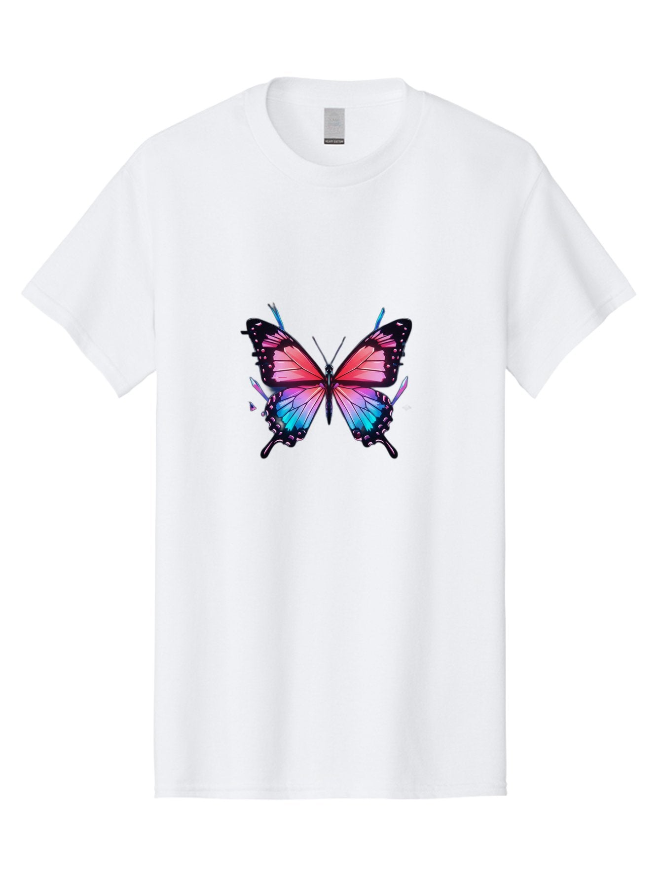Butterfly-27 Men'S Graphic Tee, 100% Cotton, Comfortable Casual Summer Wear, Machine Washable, Vintage Camera, Old Camera, Antique Camera, Black Camera, Classic Photography, Photography Equipment, Nostalgic Device, Film Camera, Camera Art Bah660