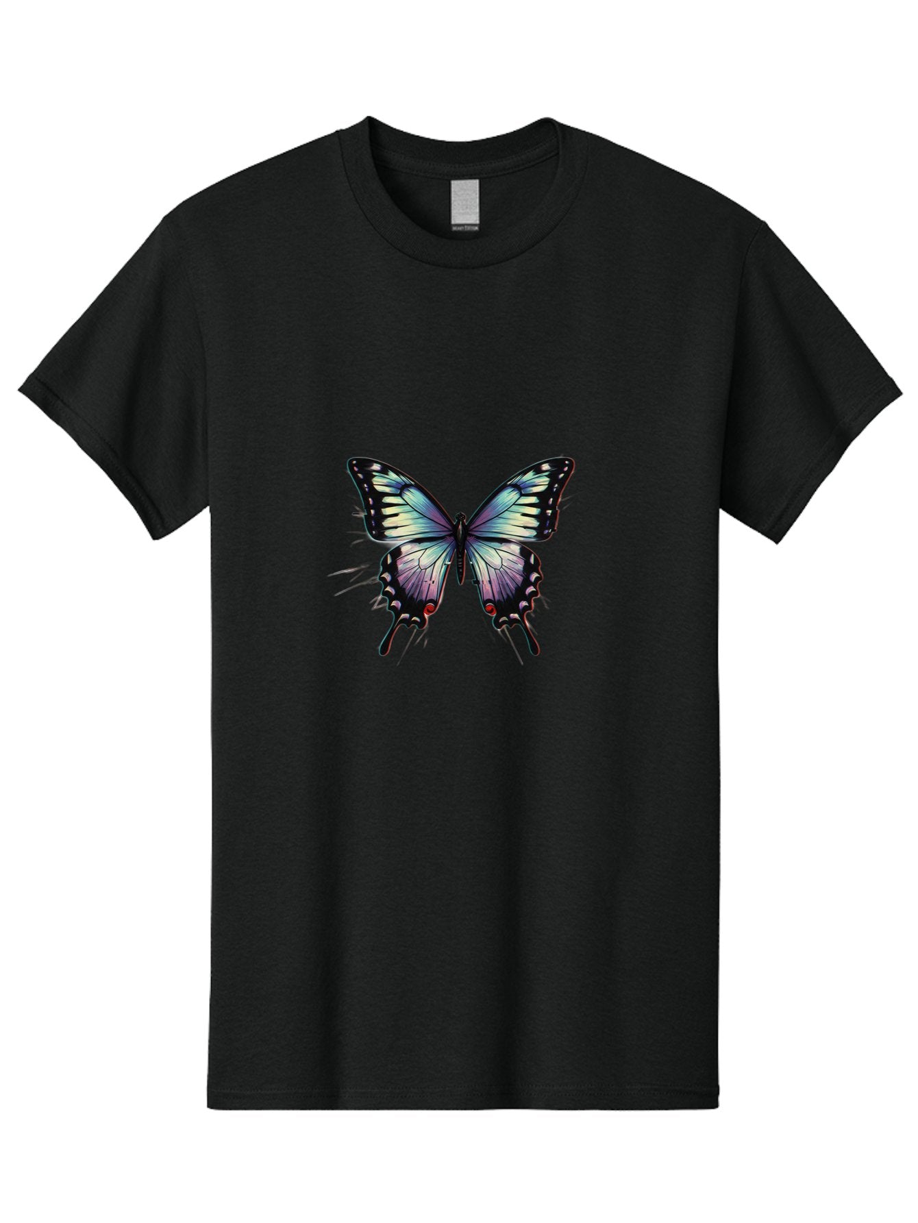 Butterfly-28 Men'S Graphic Tee, 100% Cotton, Comfortable Casual Summer Wear, Machine Washable, Vintage Camera, Old Camera, Antique Camera, Black Camera, Classic Photography, Photography Equipment, Nostalgic Device, Film Camera, Camera Art Bah661 11