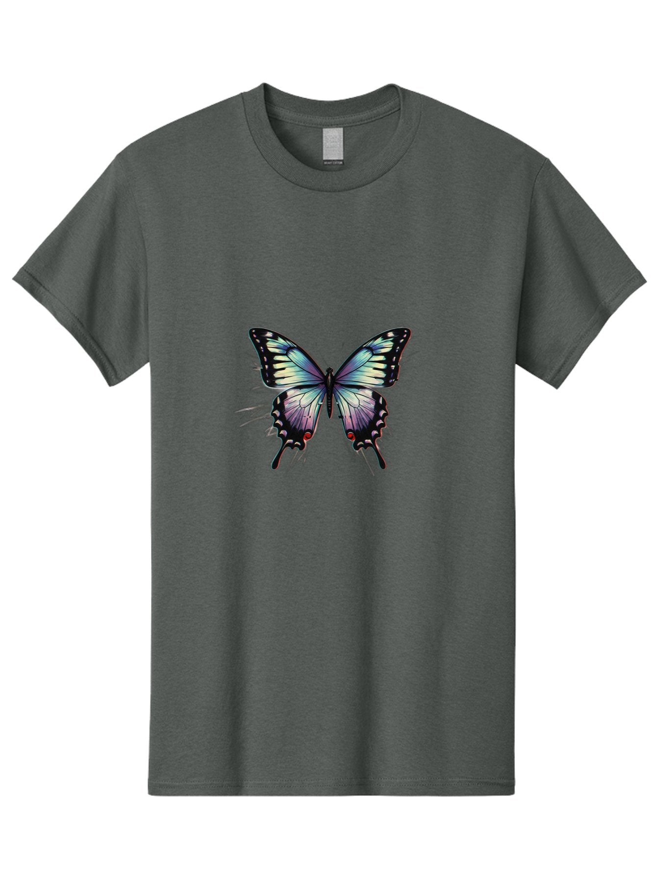 Butterfly-28 Men'S Graphic Tee, 100% Cotton, Comfortable Casual Summer Wear, Machine Washable, Vintage Camera, Old Camera, Antique Camera, Black Camera, Classic Photography, Photography Equipment, Nostalgic Device, Film Camera, Camera Art Bah661 13