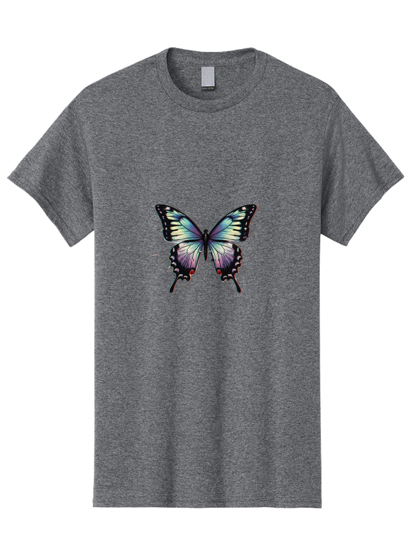 Butterfly-28 Men'S Graphic Tee, 100% Cotton, Comfortable Casual Summer Wear, Machine Washable, Vintage Camera, Old Camera, Antique Camera, Black Camera, Classic Photography, Photography Equipment, Nostalgic Device, Film Camera, Camera Art Bah661