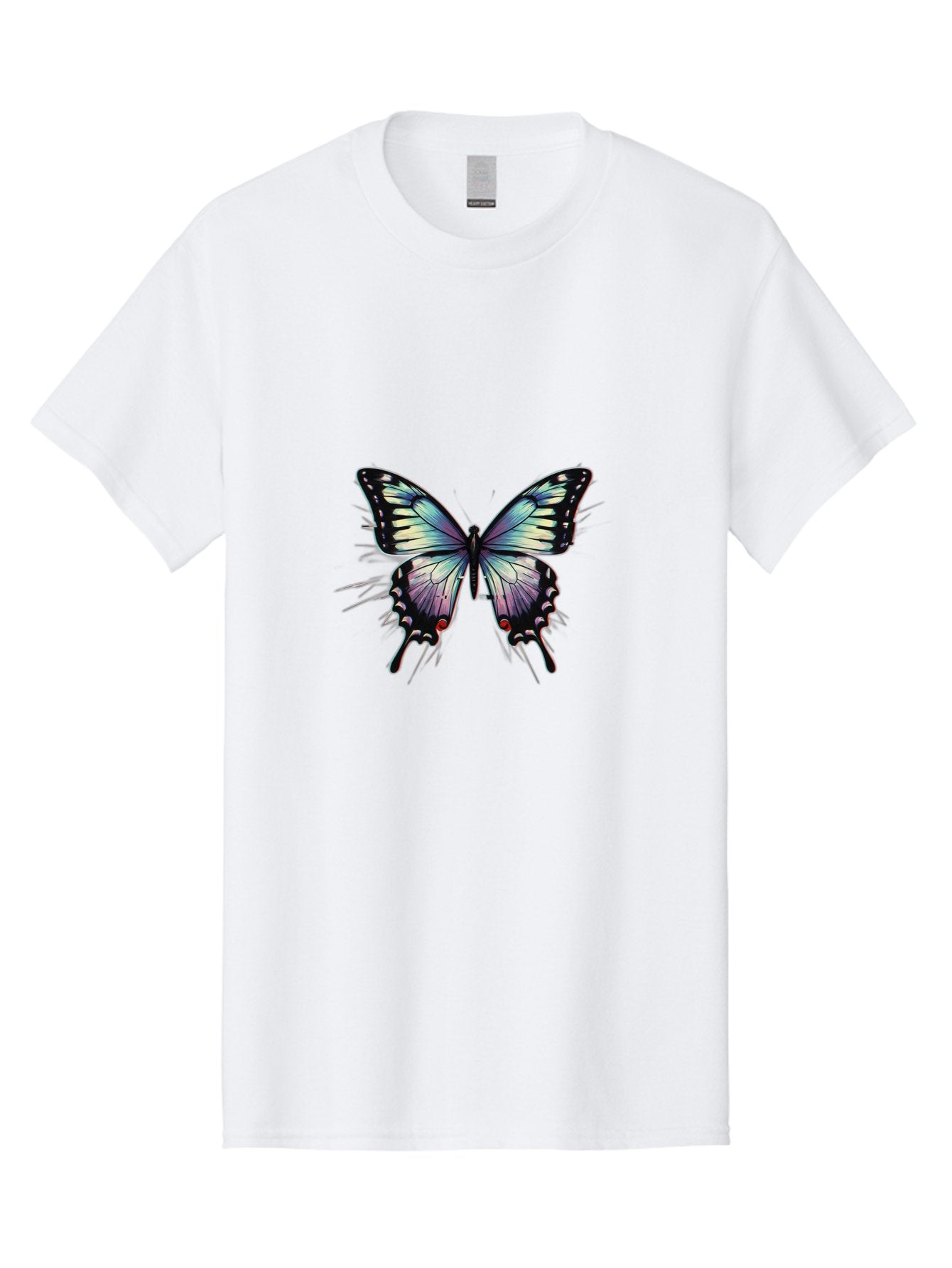 Butterfly-28 Men'S Graphic Tee, 100% Cotton, Comfortable Casual Summer Wear, Machine Washable, Vintage Camera, Old Camera, Antique Camera, Black Camera, Classic Photography, Photography Equipment, Nostalgic Device, Film Camera, Camera Art Bah661 8