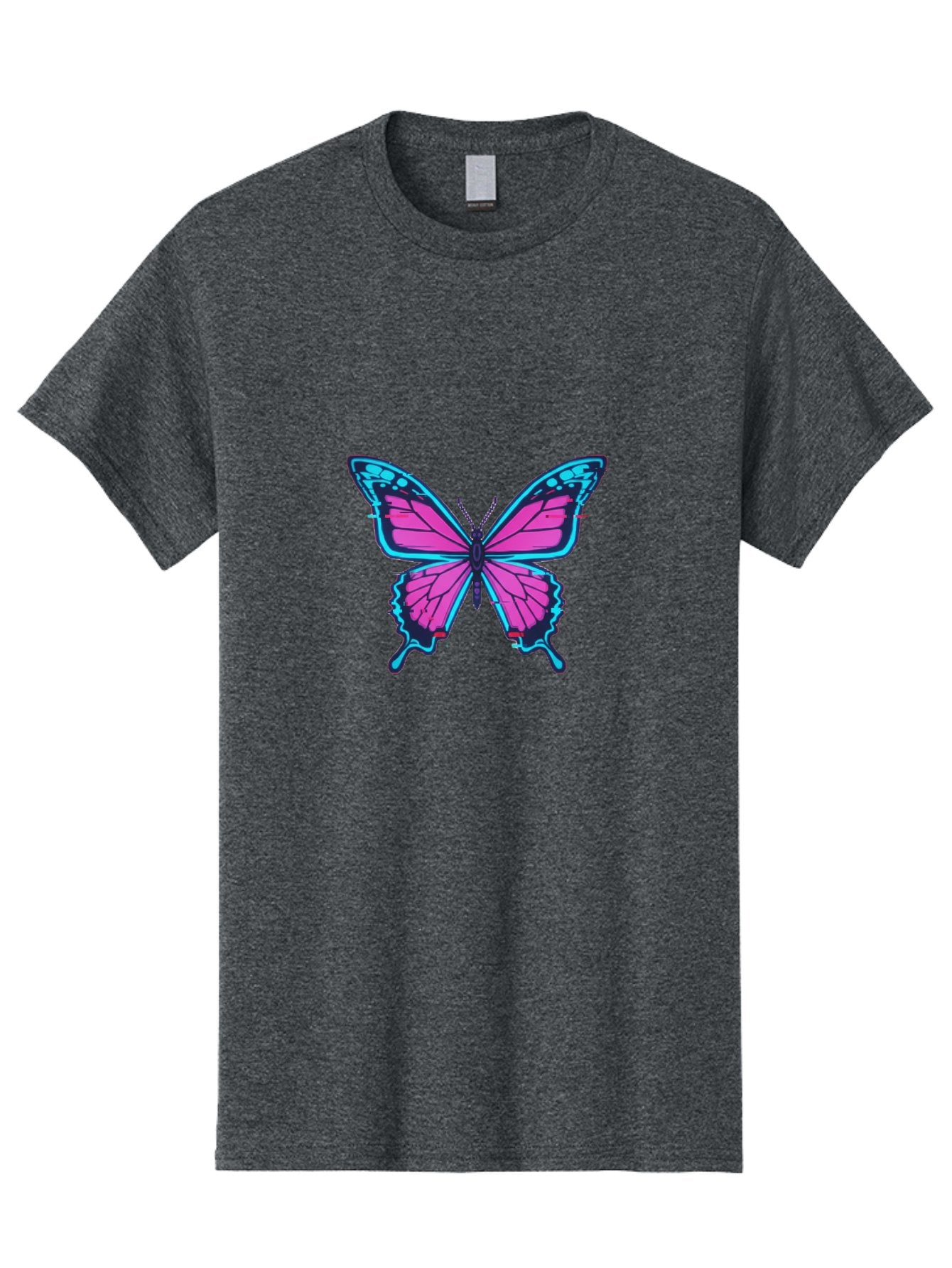 Butterfly-3 Men'S Graphic Tee, 100% Cotton, Comfortable Casual Summer Wear, Machine Washable, Vintage Camera, Old Camera, Antique Camera, Black Camera, Classic Photography, Photography Equipment, Nostalgic Device, Film Camera, Camera Art Bah663 10