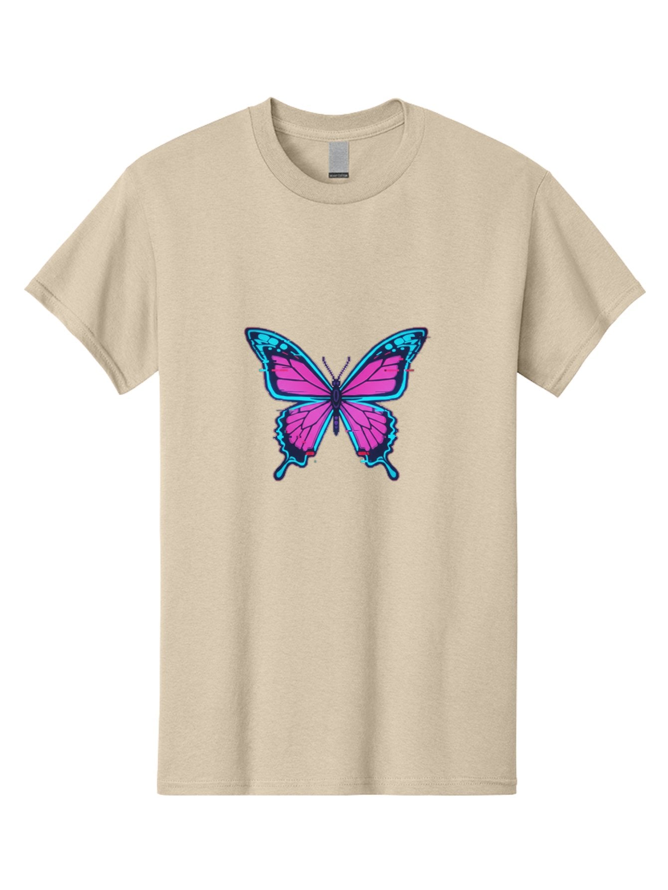 Butterfly-3 Men'S Graphic Tee, 100% Cotton, Comfortable Casual Summer Wear, Machine Washable, Vintage Camera, Old Camera, Antique Camera, Black Camera, Classic Photography, Photography Equipment, Nostalgic Device, Film Camera, Camera Art Bah663 11