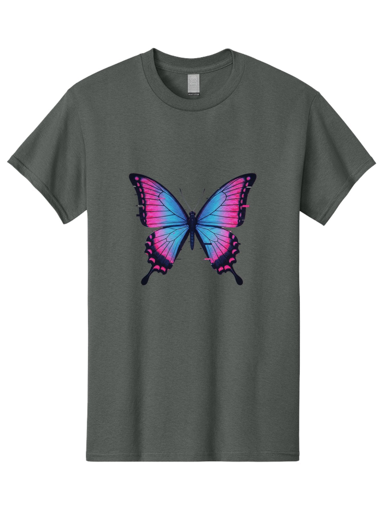 Butterfly-4 Men'S Graphic Tee, 100% Cotton, Comfortable Casual Summer Wear, Machine Washable, Vintage Camera, Old Camera, Antique Camera, Black Camera, Classic Photography, Photography Equipment, Nostalgic Device, Film Camera, Camera Art Bah664 8