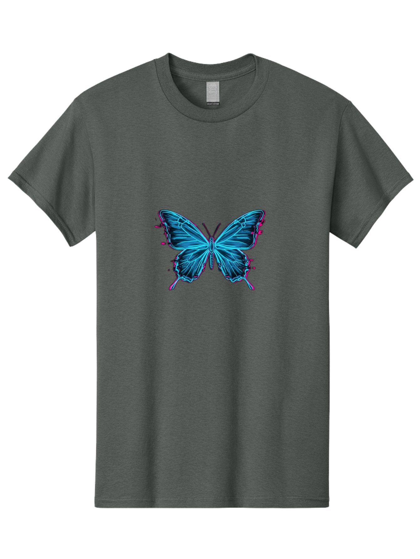 Butterfly-5 Men'S Graphic Tee, 100% Cotton, Comfortable Casual Summer Wear, Machine Washable, Vintage Camera, Old Camera, Antique Camera, Black Camera, Classic Photography, Photography Equipment, Nostalgic Device, Film Camera, Camera Art Bah665 11