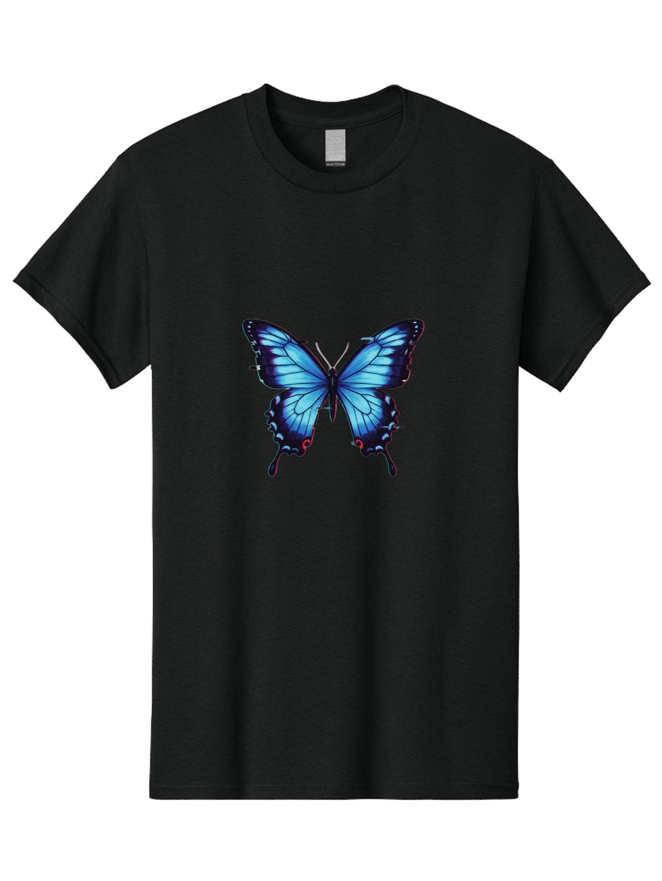 Butterfly-7 Men'S Graphic Tee, 100% Cotton, Comfortable Casual Summer Wear, Machine Washable, Vintage Camera, Old Camera, Antique Camera, Black Camera, Classic Photography, Photography Equipment, Nostalgic Device, Film Camera, Camera Art Bah667 12