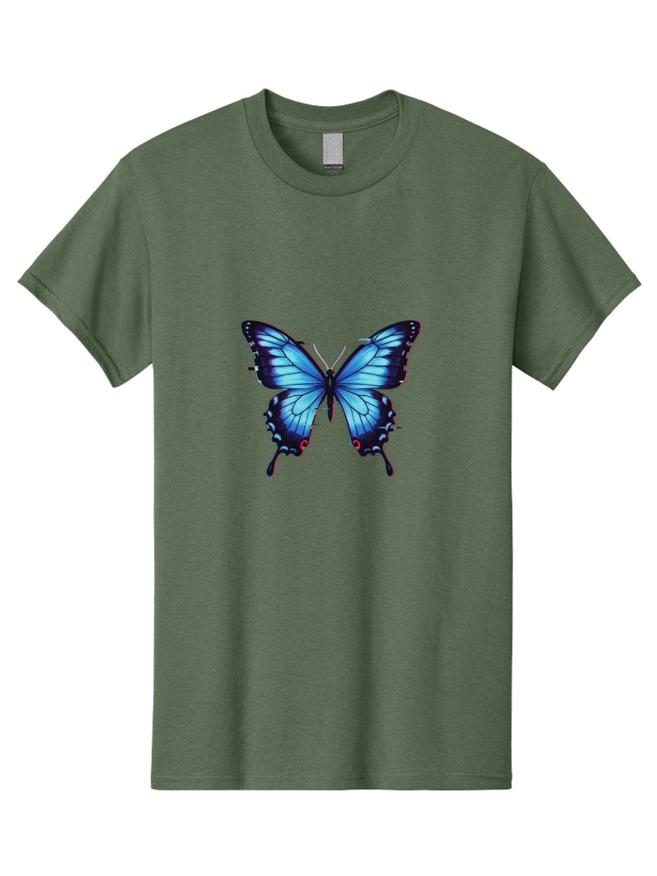 Butterfly-7 Men'S Graphic Tee, 100% Cotton, Comfortable Casual Summer Wear, Machine Washable, Vintage Camera, Old Camera, Antique Camera, Black Camera, Classic Photography, Photography Equipment, Nostalgic Device, Film Camera, Camera Art Bah667 6