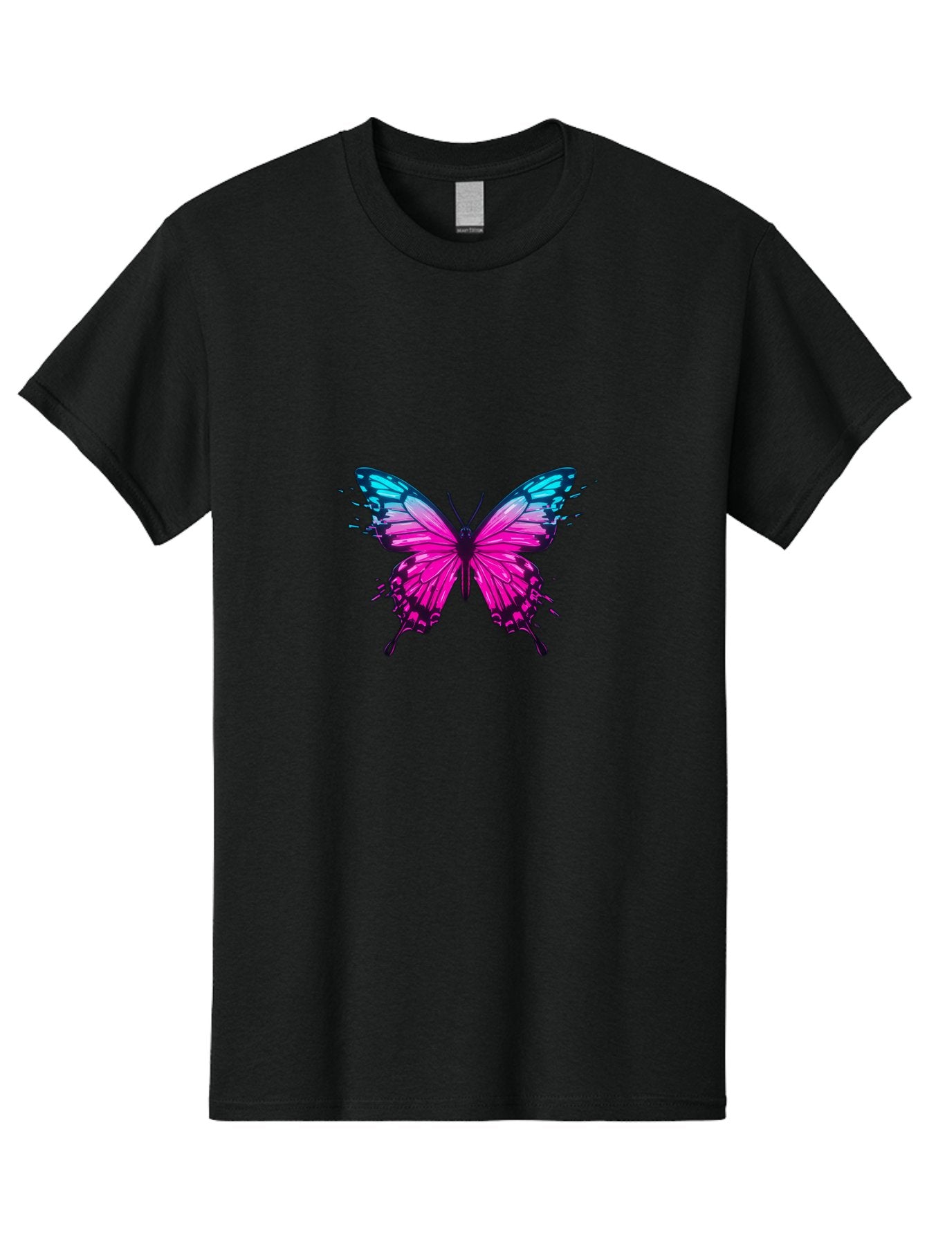 Butterfly-8 Men'S Graphic Tee, 100% Cotton, Comfortable Casual Summer Wear, Machine Washable, Vintage Camera, Old Camera, Antique Camera, Black Camera, Classic Photography, Photography Equipment, Nostalgic Device, Film Camera, Camera Art Bah668 7