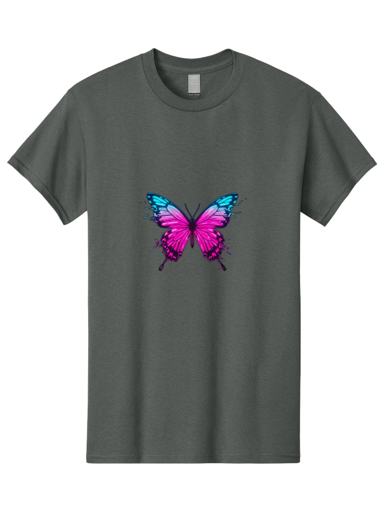 Butterfly-8 Men'S Graphic Tee, 100% Cotton, Comfortable Casual Summer Wear, Machine Washable, Vintage Camera, Old Camera, Antique Camera, Black Camera, Classic Photography, Photography Equipment, Nostalgic Device, Film Camera, Camera Art Bah668 5