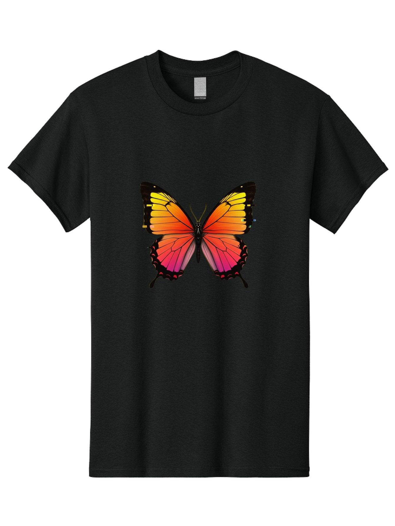 Butterfly-9 Men'S Graphic Tee, 100% Cotton, Comfortable Casual Summer Wear, Machine Washable, Vintage Camera, Old Camera, Antique Camera, Black Camera, Classic Photography, Photography Equipment, Nostalgic Device, Film Camera, Camera Art Bah669 15