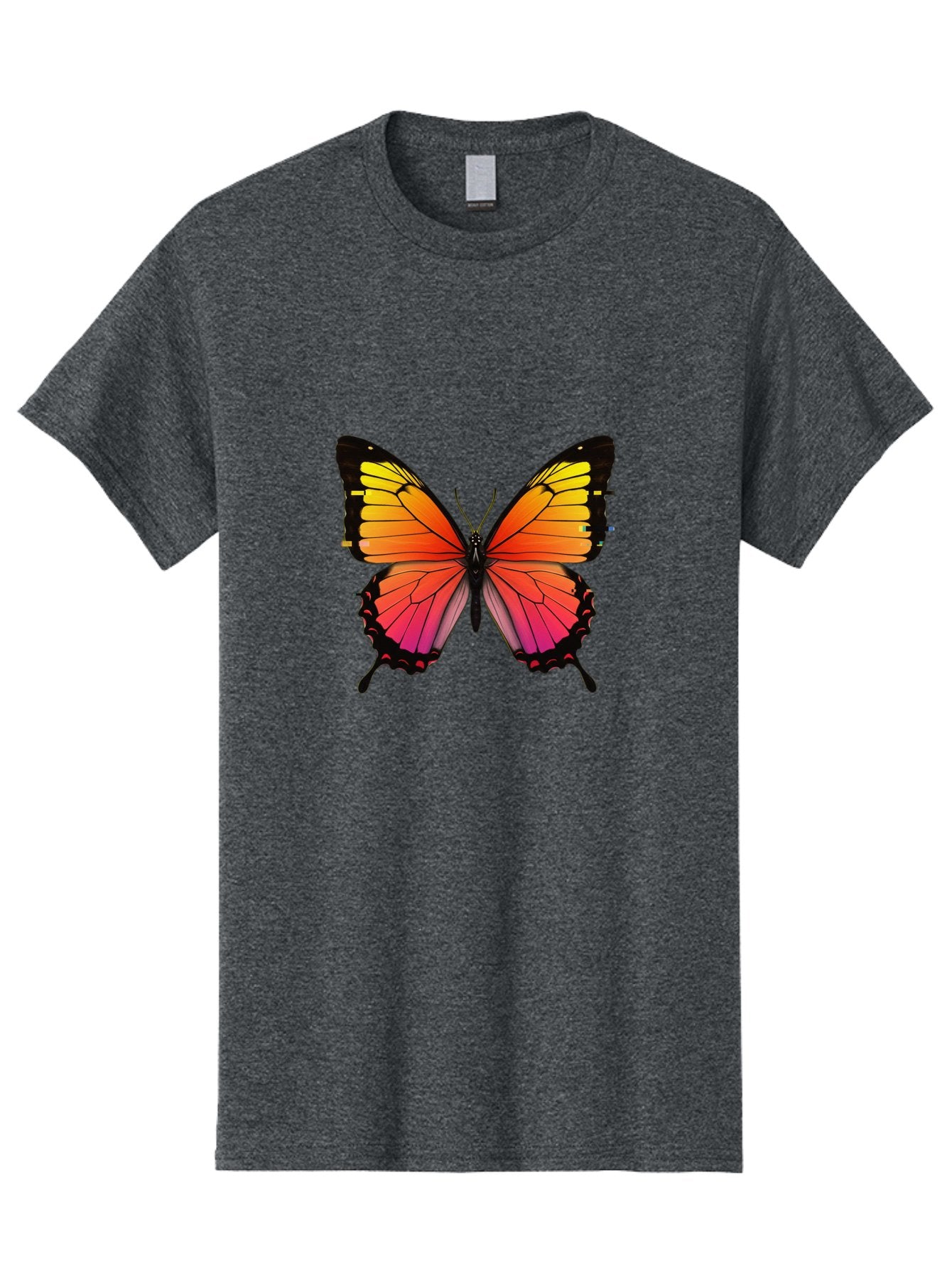 Butterfly-9 Men'S Graphic Tee, 100% Cotton, Comfortable Casual Summer Wear, Machine Washable, Vintage Camera, Old Camera, Antique Camera, Black Camera, Classic Photography, Photography Equipment, Nostalgic Device, Film Camera, Camera Art Bah669 14