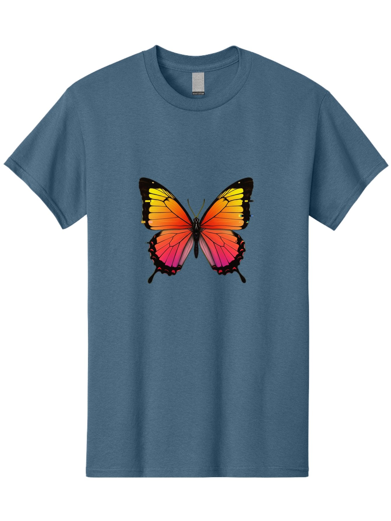 Butterfly-9 Men'S Graphic Tee, 100% Cotton, Comfortable Casual Summer Wear, Machine Washable, Vintage Camera, Old Camera, Antique Camera, Black Camera, Classic Photography, Photography Equipment, Nostalgic Device, Film Camera, Camera Art Bah669 13