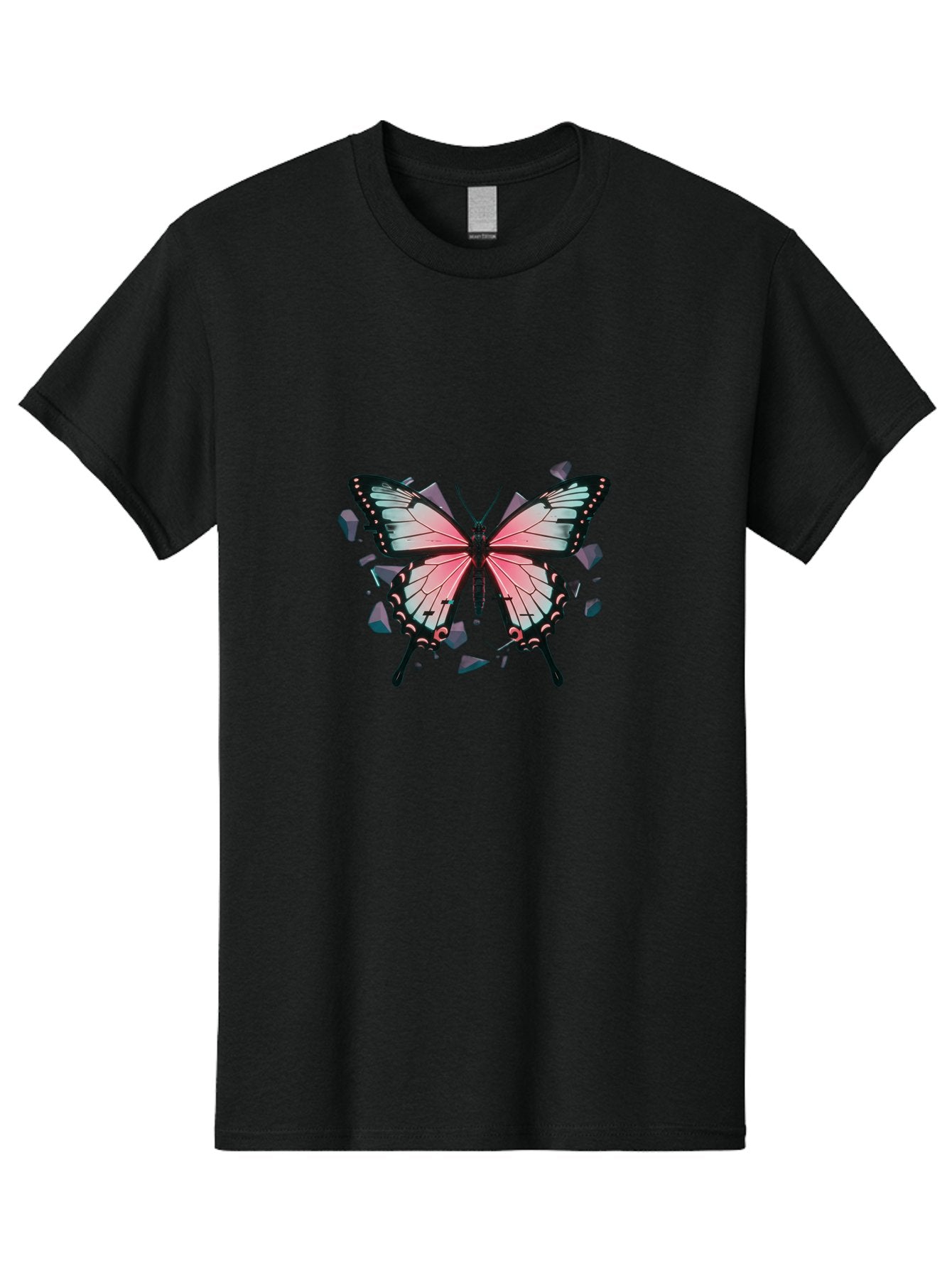 Butterfly-Emerging Men'S Graphic Tee, 100% Cotton, Comfortable Casual Summer Wear, Machine Washable, Vintage Camera, Old Camera, Antique Camera, Black Camera, Classic Photography, Photography Equipment, Nostalgic Device, Film Camera, Bah671 14