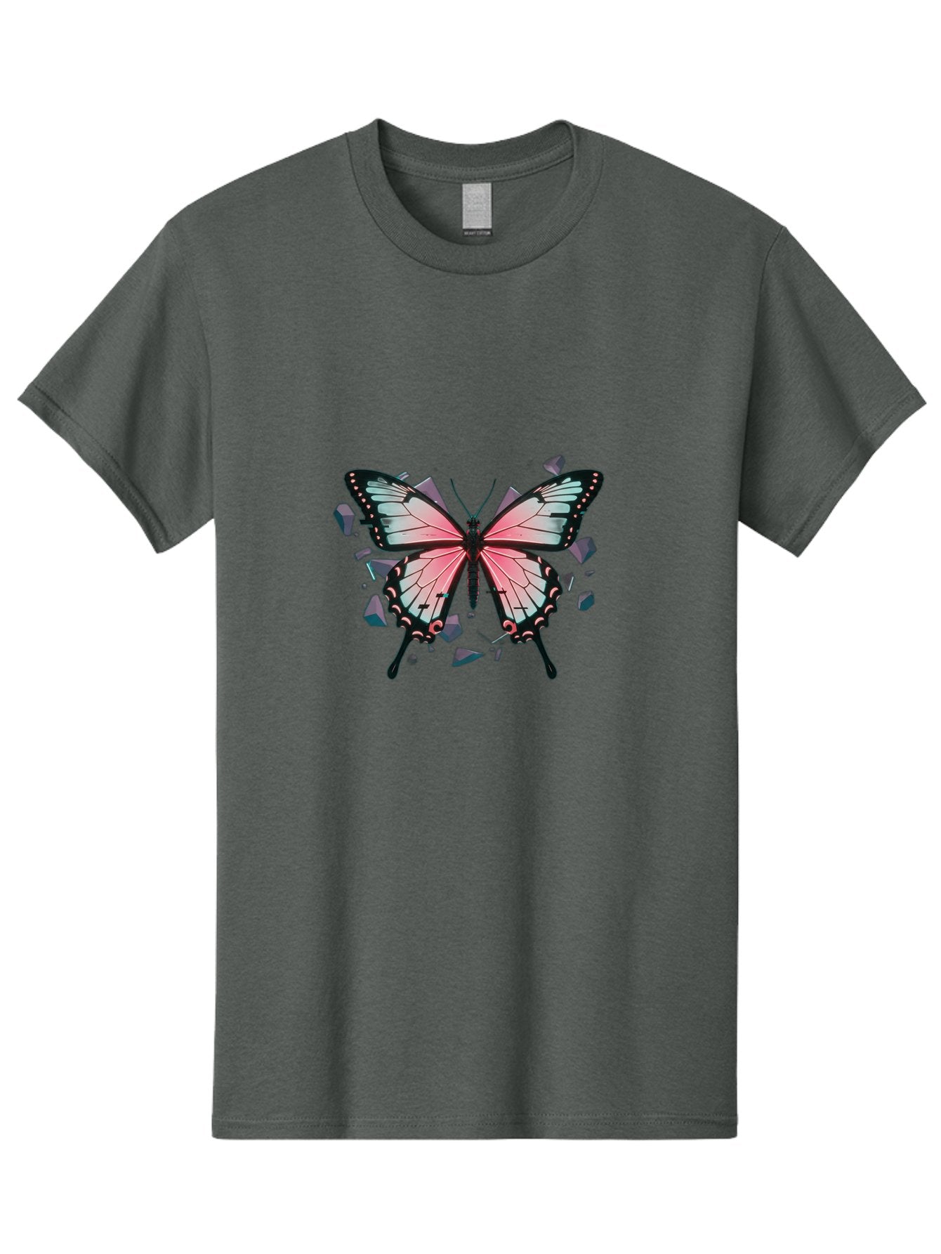 Butterfly-Emerging Men'S Graphic Tee, 100% Cotton, Comfortable Casual Summer Wear, Machine Washable, Vintage Camera, Old Camera, Antique Camera, Black Camera, Classic Photography, Photography Equipment, Nostalgic Device, Film Camera, Bah671 11