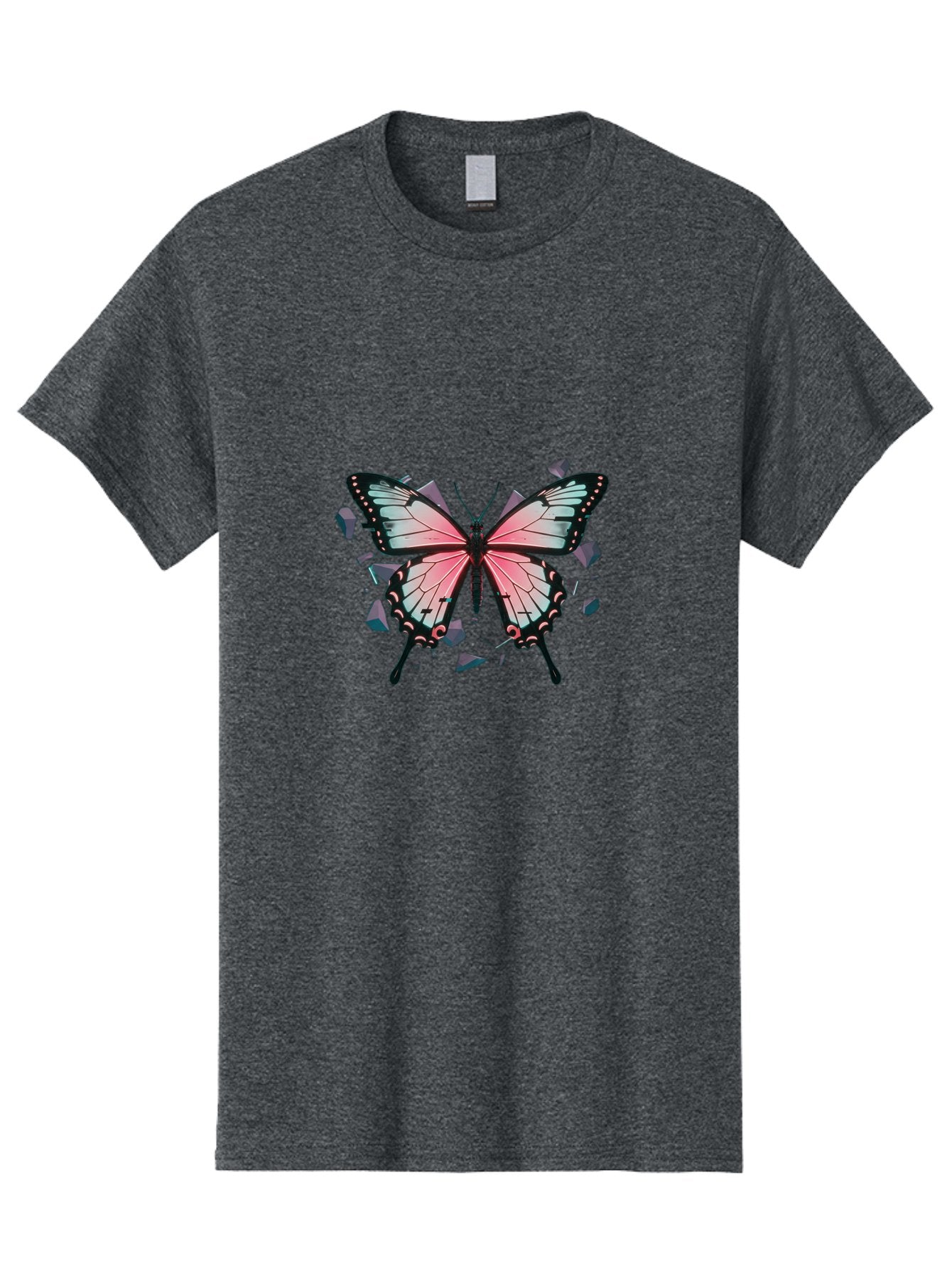 Butterfly-Emerging Men'S Graphic Tee, 100% Cotton, Comfortable Casual Summer Wear, Machine Washable, Vintage Camera, Old Camera, Antique Camera, Black Camera, Classic Photography, Photography Equipment, Nostalgic Device, Film Camera, Bah671