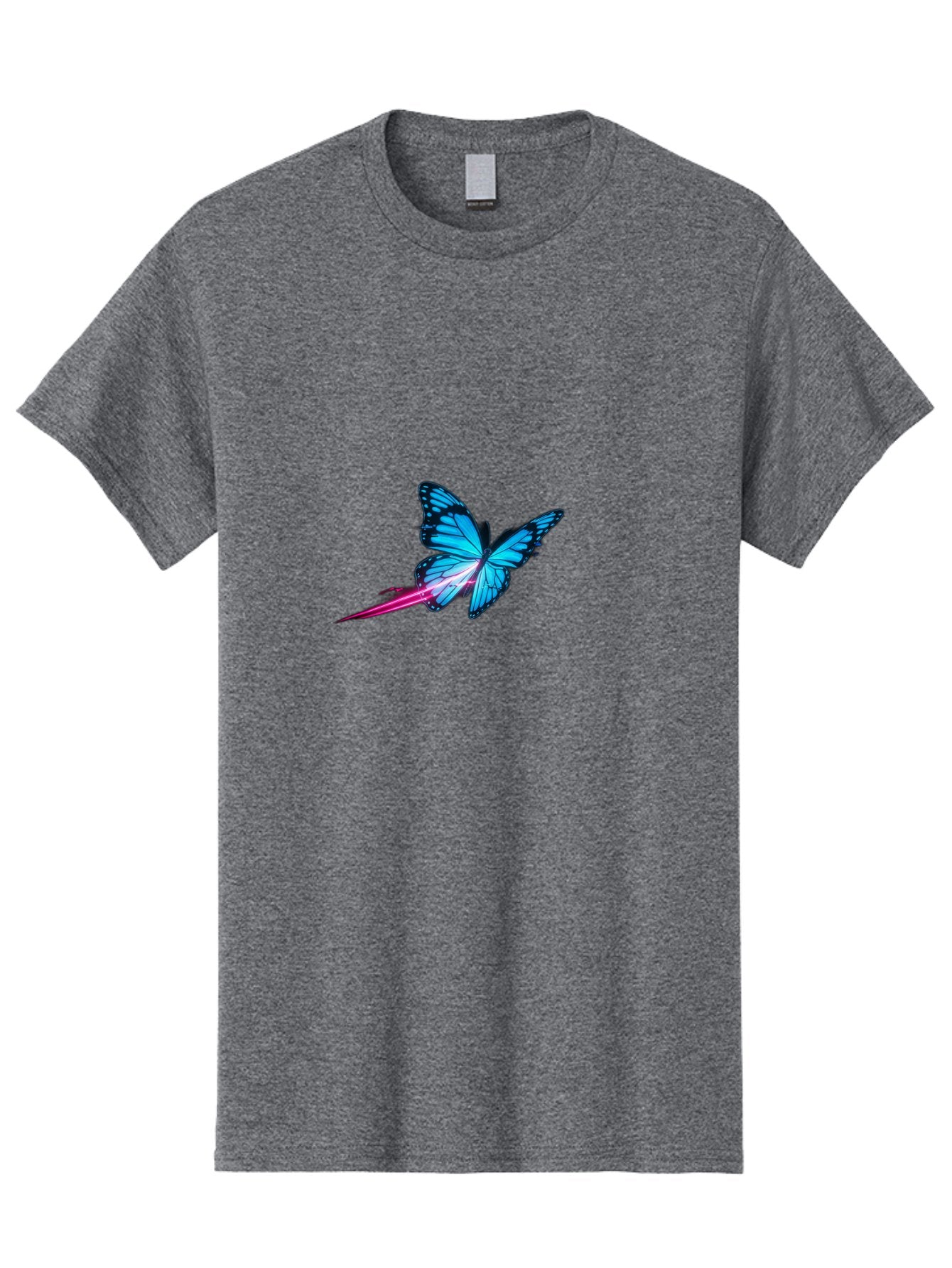 Butterfly-With-Neon-Trail Men'S Graphic Tee, 100% Cotton, Comfortable Casual Summer Wear, Machine Washable, Vintage Camera, Old Camera, Antique Camera, Black Camera, Classic Photography, Photography Equipment, Nostalgic Device, Film Camera, Bah673 5