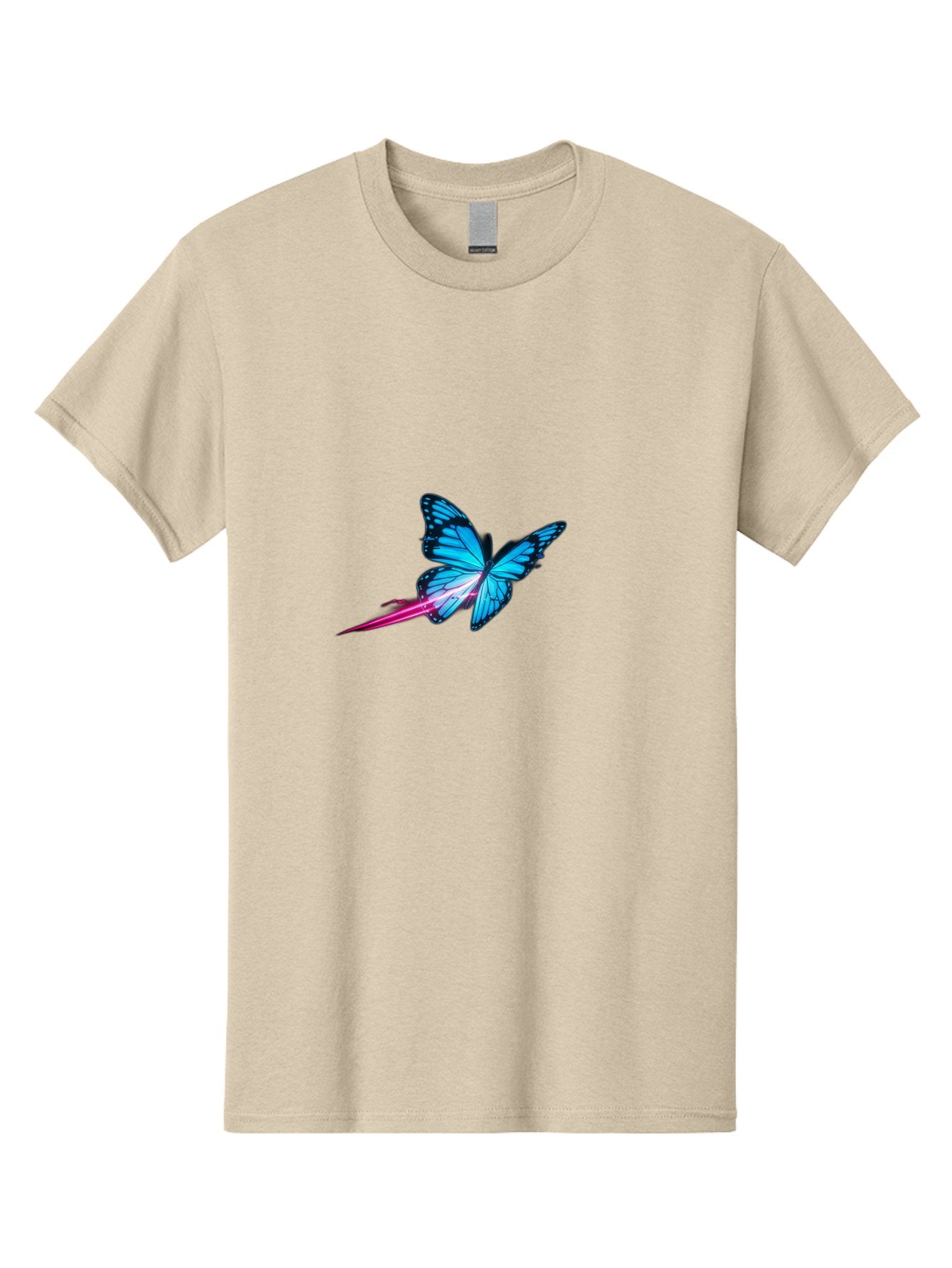 Butterfly-With-Neon-Trail Men'S Graphic Tee, 100% Cotton, Comfortable Casual Summer Wear, Machine Washable, Vintage Camera, Old Camera, Antique Camera, Black Camera, Classic Photography, Photography Equipment, Nostalgic Device, Film Camera, Bah673 15