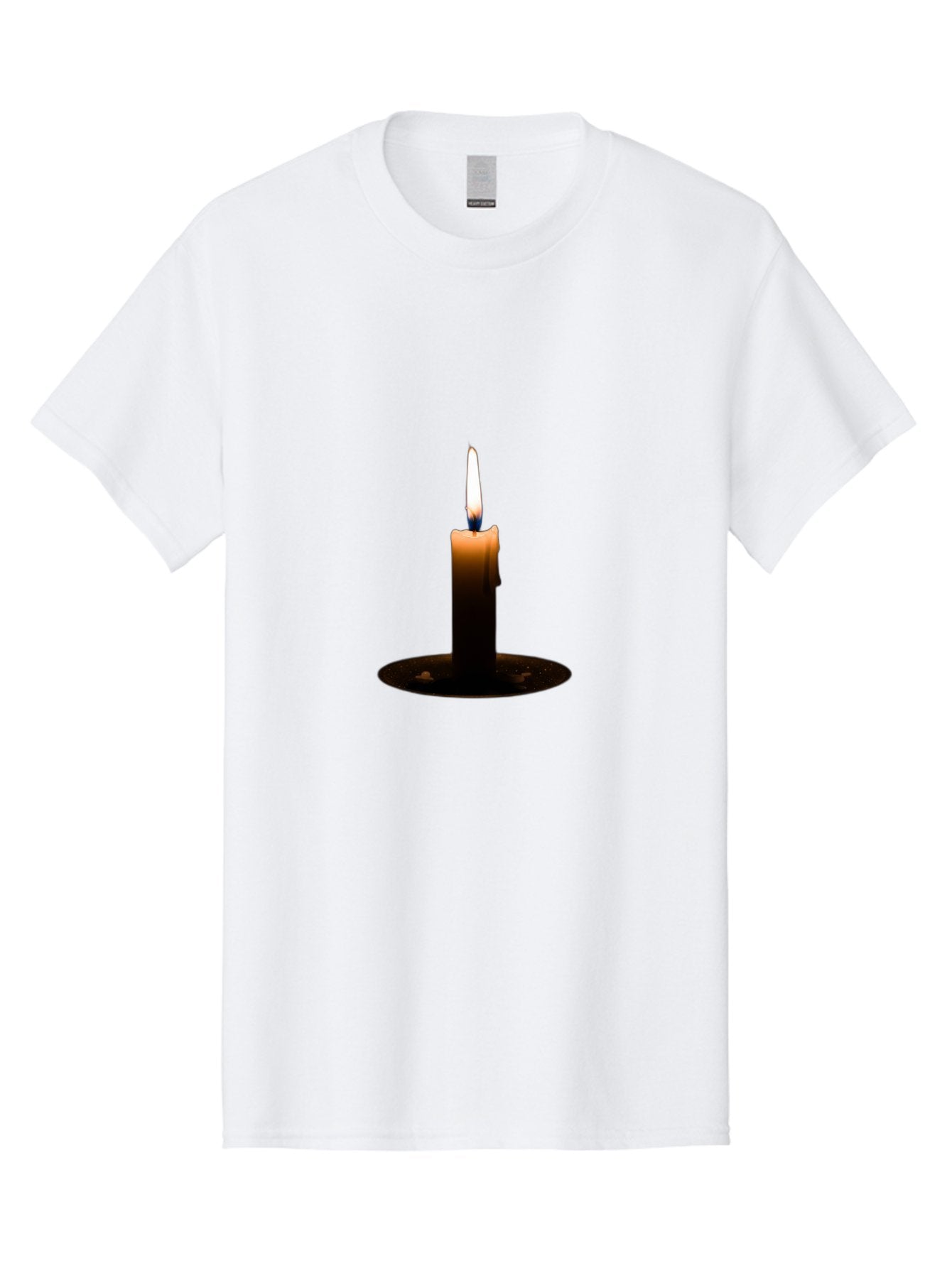 Candle-5 Men'S Graphic Tee, 100% Cotton, Comfortable Casual Summer Wear, Machine Washable, Vintage Camera, Old Camera, Antique Camera, Black Camera, Classic Photography, Photography Equipment, Nostalgic Device, Film Camera, Camera Art Bah679