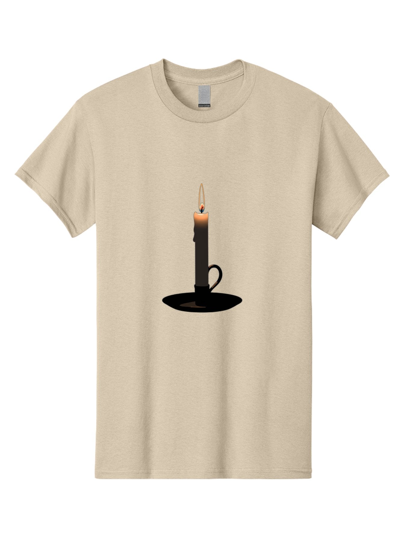 Candle-6 Men'S Graphic Tee, 100% Cotton, Comfortable Casual Summer Wear, Machine Washable, Vintage Camera, Old Camera, Antique Camera, Black Camera, Classic Photography, Photography Equipment, Nostalgic Device, Film Camera, Camera Art Bah680