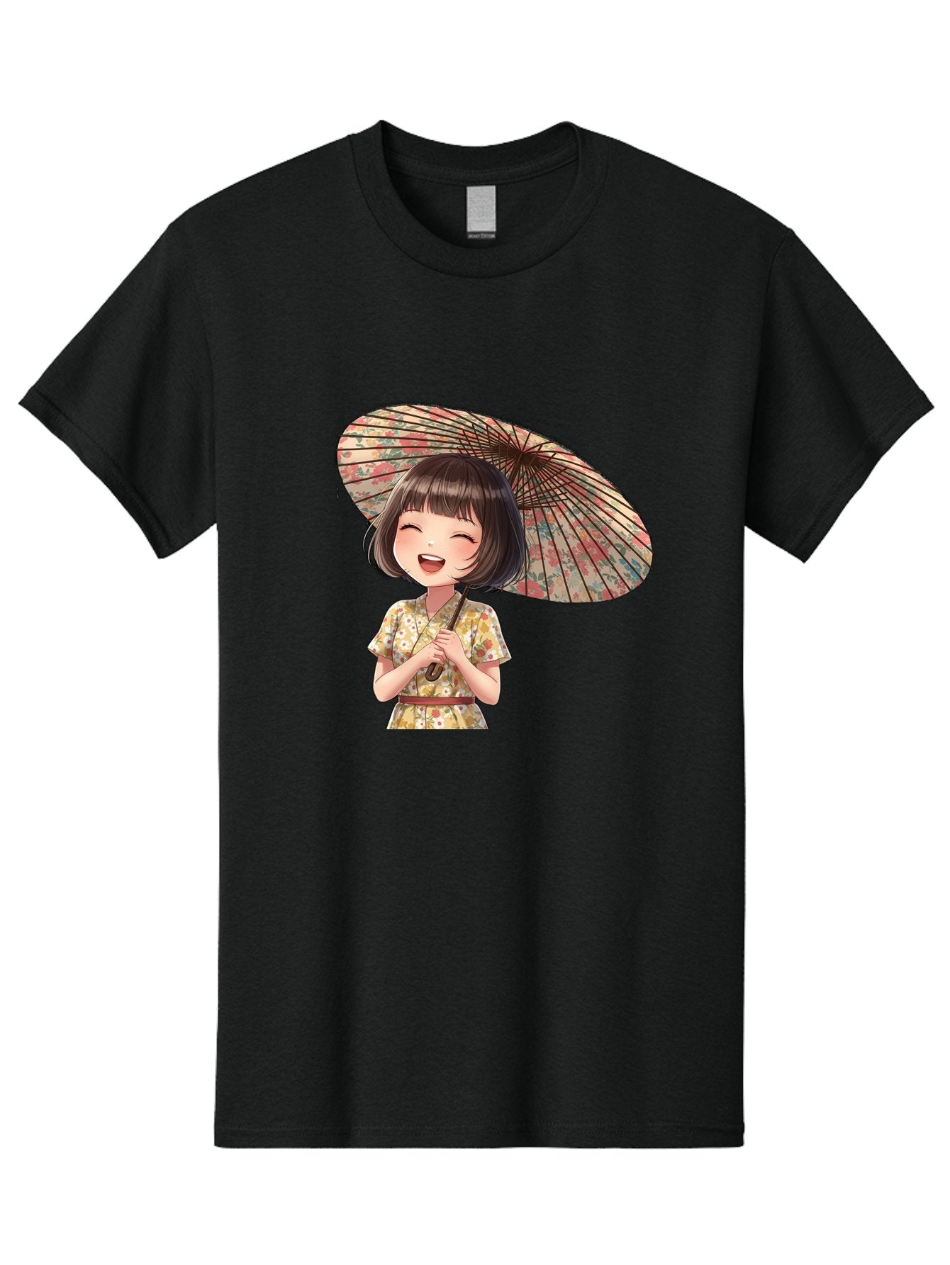 Cartoon-Girl-With-Parasol Men'S Graphic Tee, 100% Cotton, Comfortable Casual Summer Wear, Machine Washable, Vintage Camera, Old Camera, Antique Camera, Black Camera, Classic Photography, Photography Equipment, Nostalgic Device, Film Camera, Bah699 11