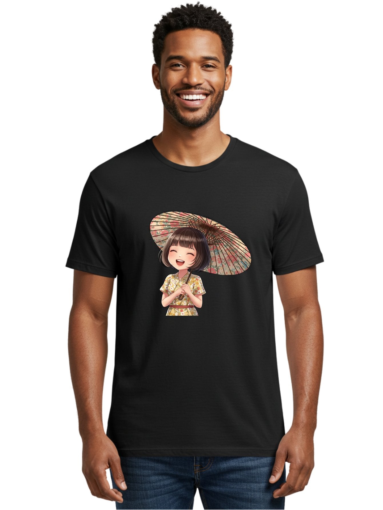 Cartoon-Girl-With-Parasol Men'S Graphic Tee, 100% Cotton, Comfortable Casual Summer Wear, Machine Washable, Vintage Camera, Old Camera, Antique Camera, Black Camera, Classic Photography, Photography Equipment, Nostalgic Device, Film Camera, Bah699 27