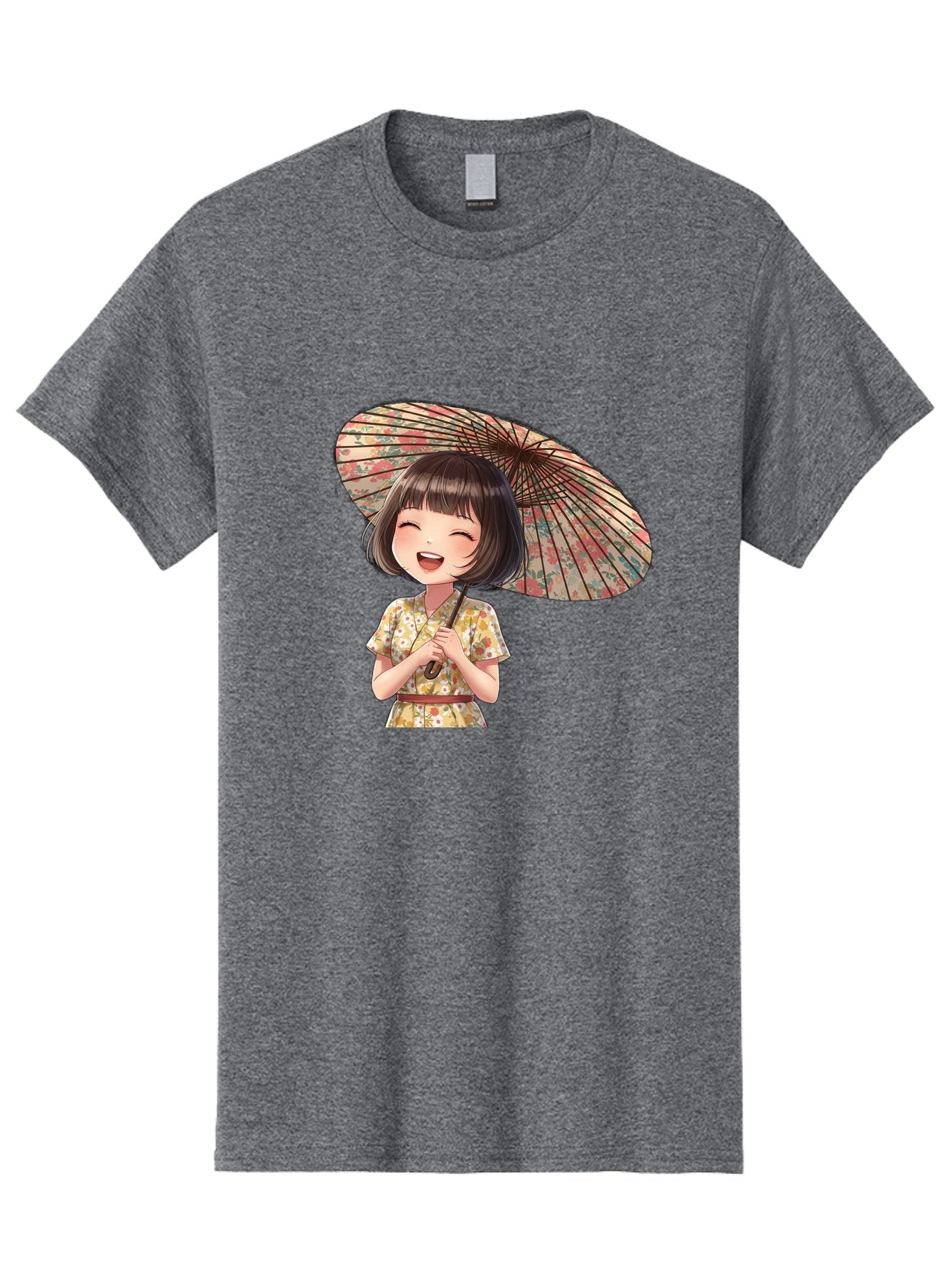 Cartoon-Girl-With-Parasol Men'S Graphic Tee, 100% Cotton, Comfortable Casual Summer Wear, Machine Washable, Vintage Camera, Old Camera, Antique Camera, Black Camera, Classic Photography, Photography Equipment, Nostalgic Device, Film Camera, Bah699