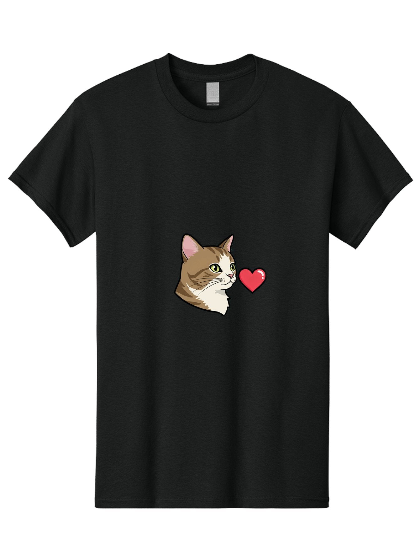 Cat-And-Heart Men'S Graphic Tee, 100% Cotton, Comfortable Casual Summer Wear, Machine Washable, Vintage Camera, Old Camera, Antique Camera, Black Camera, Classic Photography, Photography Equipment, Nostalgic Device, Film Camera, Camera Art Bah701 3
