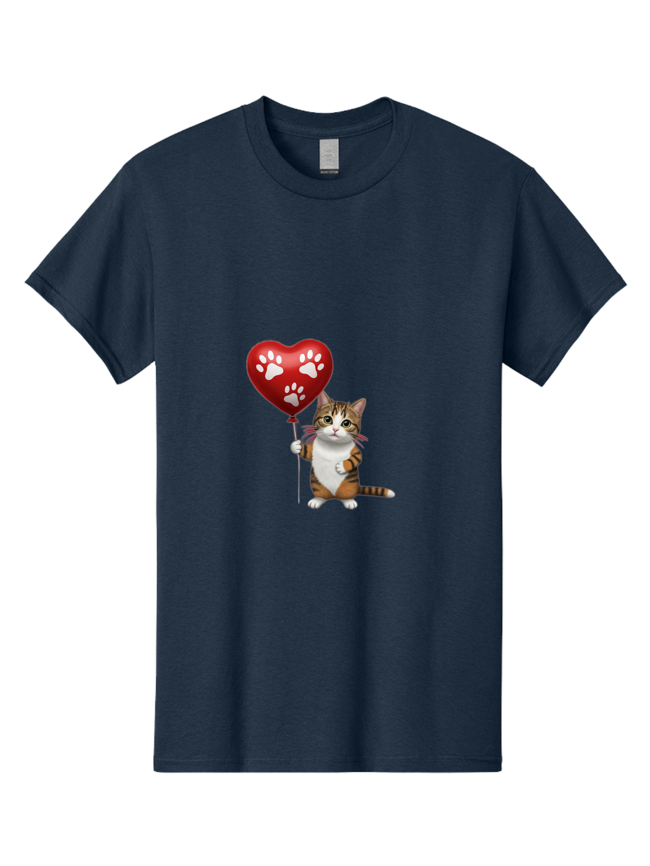 Cat-Holding-Heart-Balloon Men'S Graphic Tee, 100% Cotton, Comfortable Casual Summer Wear, Machine Washable, Vintage Camera, Old Camera, Antique Camera, Black Camera, Classic Photography, Photography Equipment, Nostalgic Device, Film Camera, Bah704 14