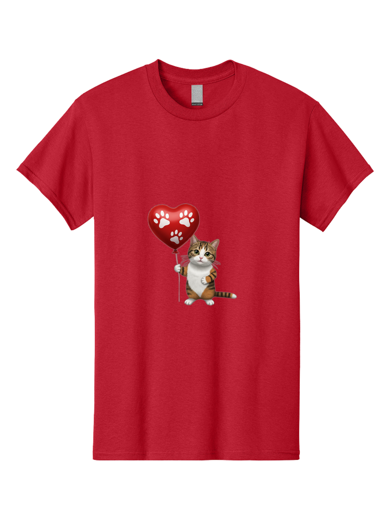 Cat-Holding-Heart-Balloon Men'S Graphic Tee, 100% Cotton, Comfortable Casual Summer Wear, Machine Washable, Vintage Camera, Old Camera, Antique Camera, Black Camera, Classic Photography, Photography Equipment, Nostalgic Device, Film Camera, Bah704 9