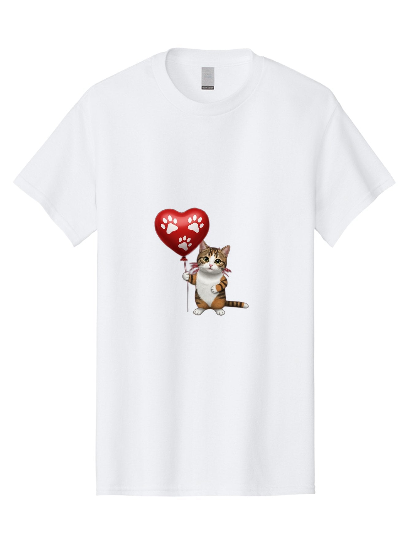 Cat-Holding-Heart-Balloon Men'S Graphic Tee, 100% Cotton, Comfortable Casual Summer Wear, Machine Washable, Vintage Camera, Old Camera, Antique Camera, Black Camera, Classic Photography, Photography Equipment, Nostalgic Device, Film Camera, Bah704 12