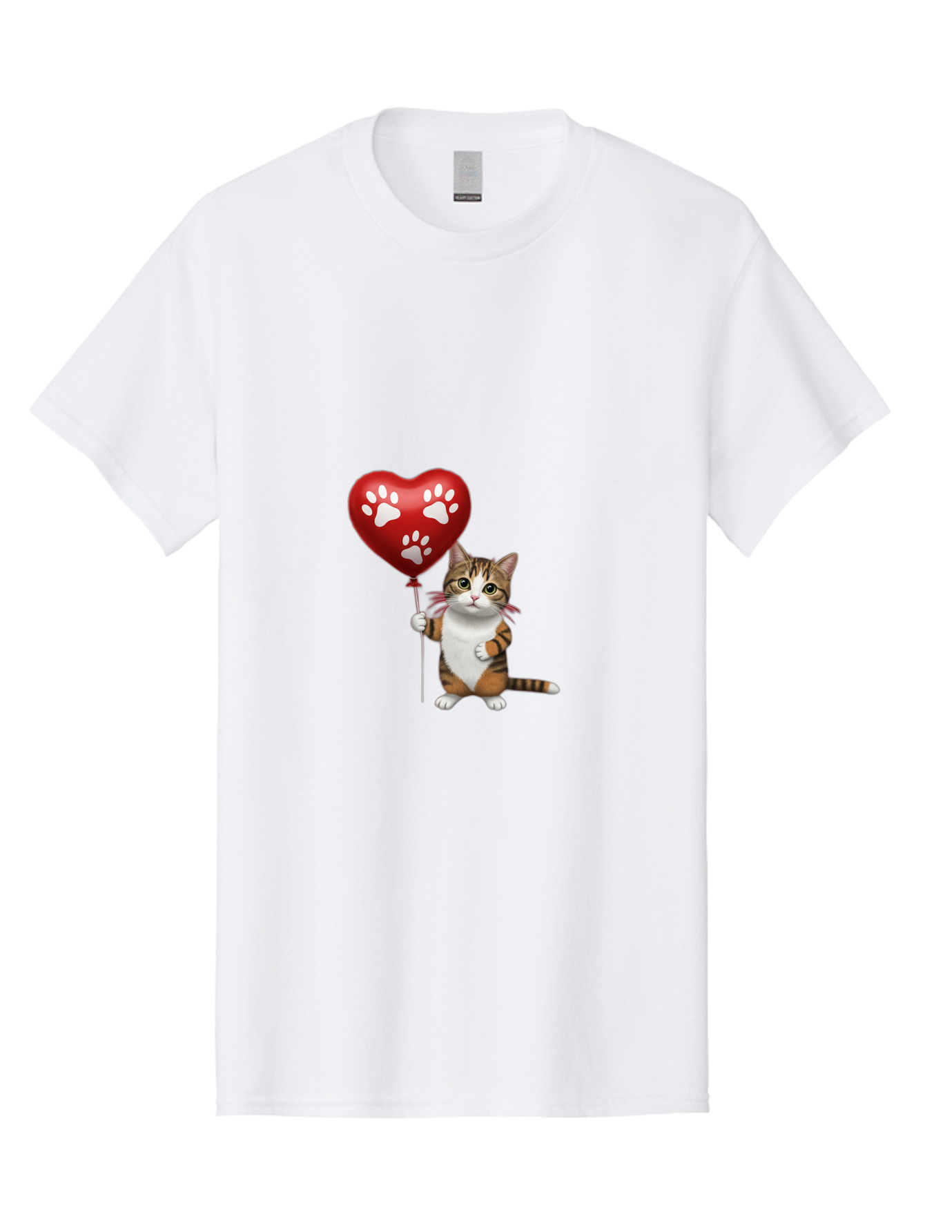 Cat-Holding-Heart-Balloon Men'S Graphic Tee, 100% Cotton, Comfortable Casual Summer Wear, Machine Washable, Vintage Camera, Old Camera, Antique Camera, Black Camera, Classic Photography, Photography Equipment, Nostalgic Device, Film Camera, Bah704 3