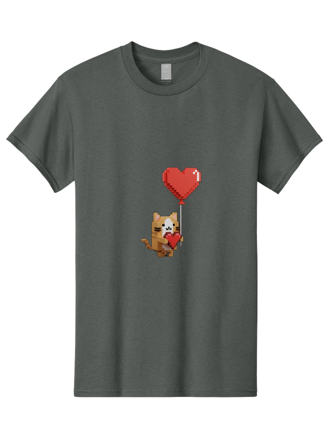 Cat-Hugging-Heart Men'S Graphic Tee, 100% Cotton, Comfortable Casual Summer Wear, Machine Washable, Vintage Camera, Old Camera, Antique Camera, Black Camera, Classic Photography, Photography Equipment, Nostalgic Device, Film Camera, Camera Art Bah705 8