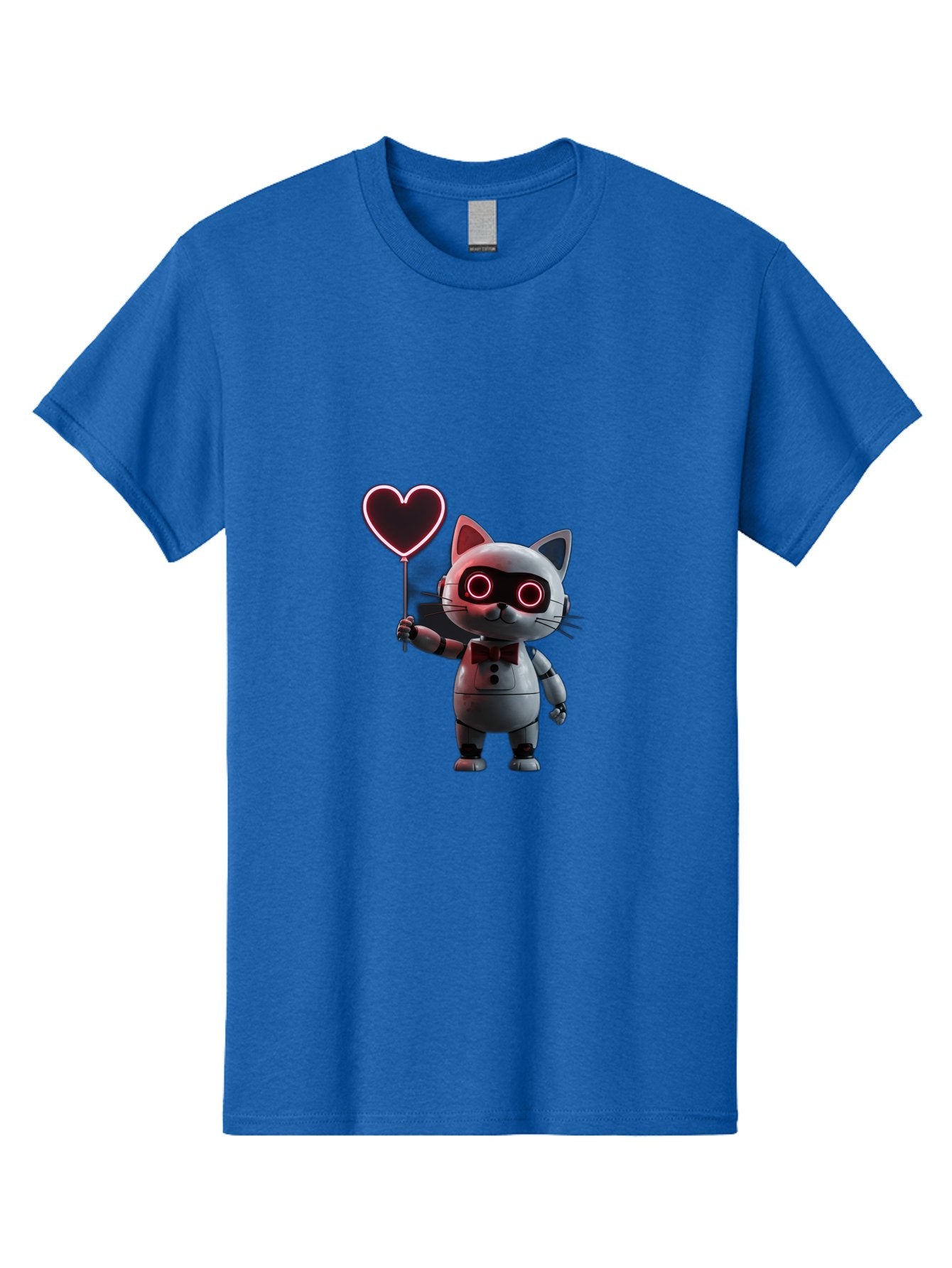 Cat-Robot-Heart Men'S Graphic Tee, 100% Cotton, Comfortable Casual Summer Wear, Machine Washable, Vintage Camera, Old Camera, Antique Camera, Black Camera, Classic Photography, Photography Equipment, Nostalgic Device, Film Camera, Camera Art Bah706 6