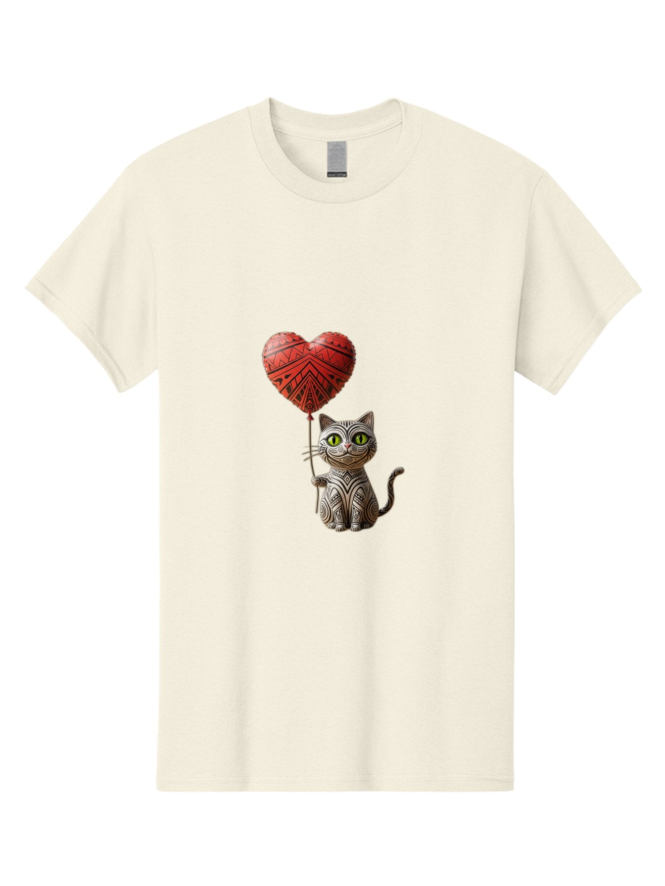 Cat-With-Heart-Balloon-1 Men'S Graphic Tee, 100% Cotton, Comfortable Casual Summer Wear, Machine Washable, Vintage Camera, Old Camera, Antique Camera, Black Camera, Classic Photography, Photography Equipment, Nostalgic Device, Film Camera, Bah708 11