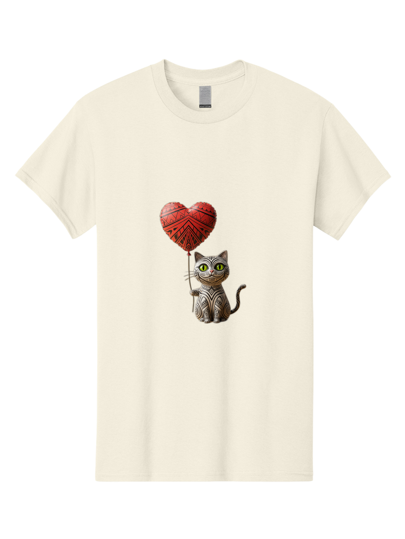 Cat-With-Heart-Balloon-1 Men'S Graphic Tee, 100% Cotton, Comfortable Casual Summer Wear, Machine Washable, Vintage Camera, Old Camera, Antique Camera, Black Camera, Classic Photography, Photography Equipment, Nostalgic Device, Film Camera, Bah708 4