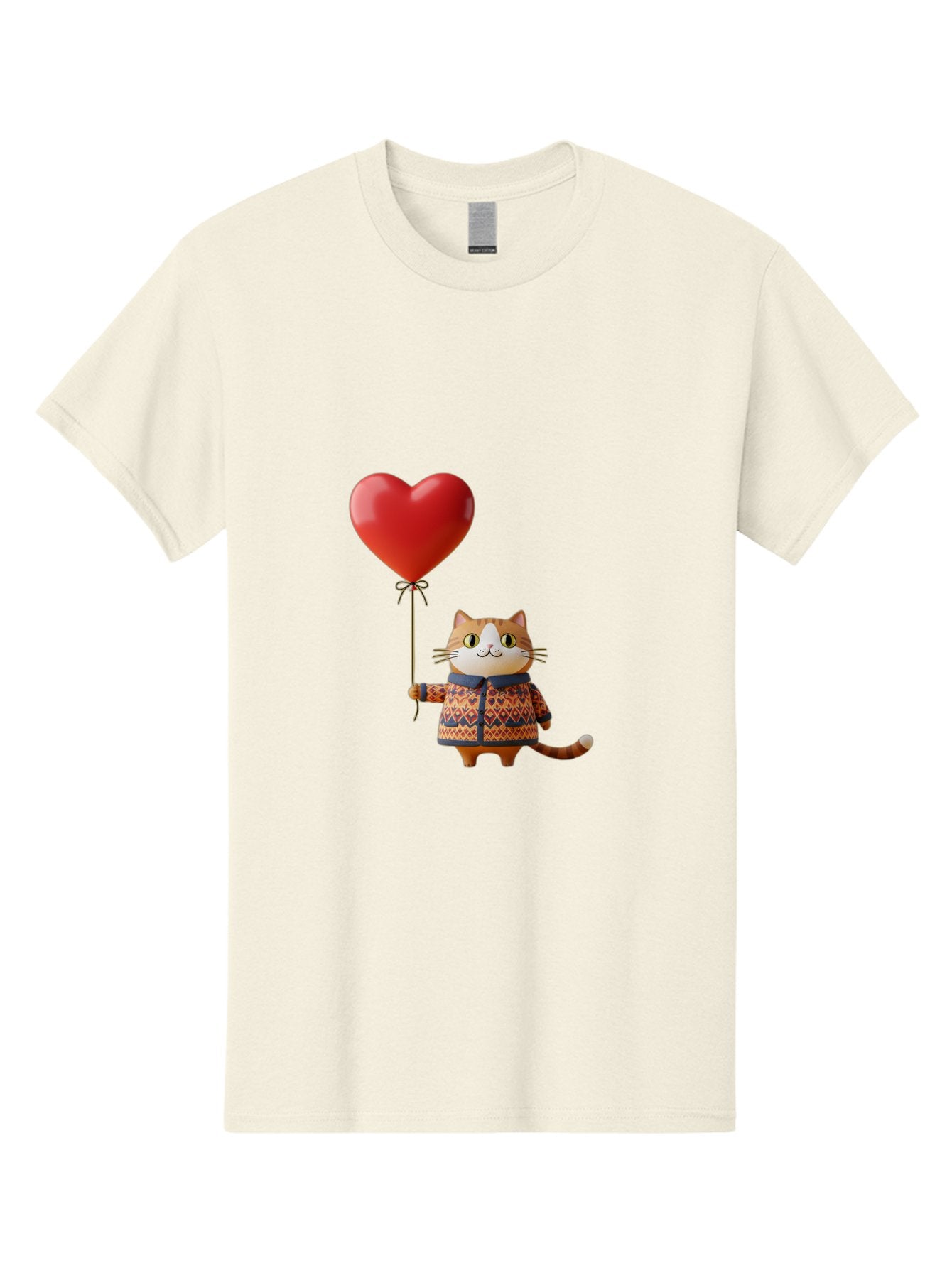 Cat-With-Heart-Balloon-3 Men'S Graphic Tee, 100% Cotton, Comfortable Casual Summer Wear, Machine Washable, Vintage Camera, Old Camera, Antique Camera, Black Camera, Classic Photography, Photography Equipment, Nostalgic Device, Film Camera, Bah710