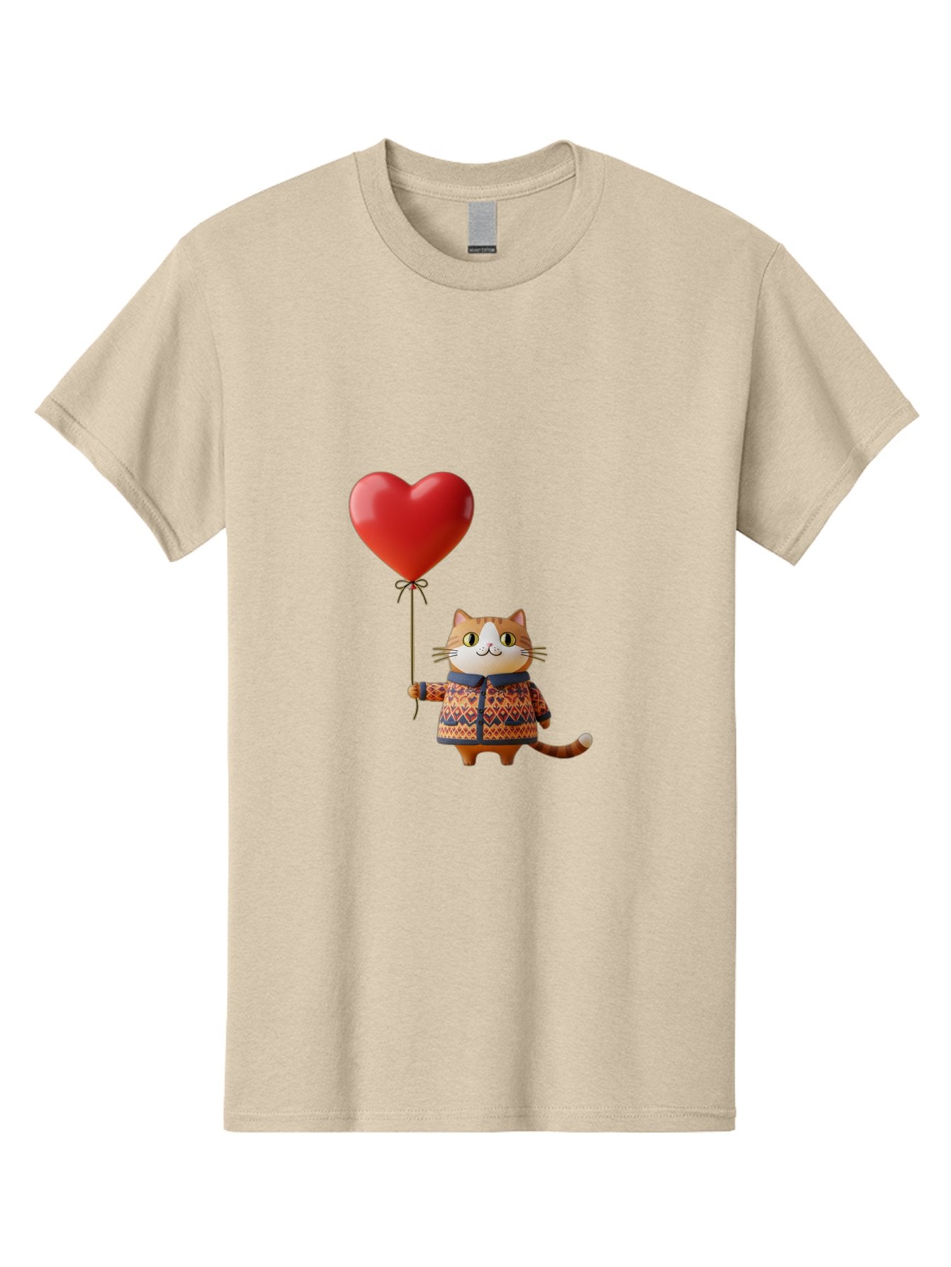 Cat-With-Heart-Balloon-3 Men'S Graphic Tee, 100% Cotton, Comfortable Casual Summer Wear, Machine Washable, Vintage Camera, Old Camera, Antique Camera, Black Camera, Classic Photography, Photography Equipment, Nostalgic Device, Film Camera, Bah710 15