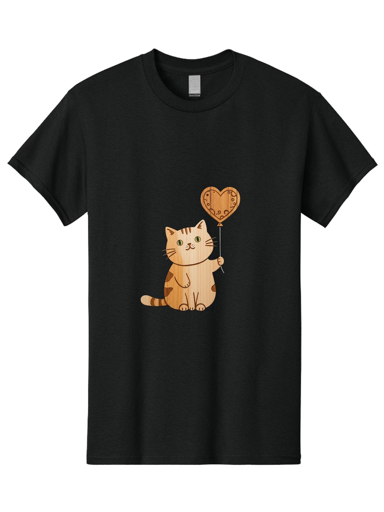 Cat-With-Heart-Balloon Men'S Graphic Tee, 100% Cotton, Comfortable Casual Summer Wear, Machine Washable, Vintage Camera, Old Camera, Antique Camera, Black Camera, Classic Photography, Photography Equipment, Nostalgic Device, Film Camera, Bah712 5