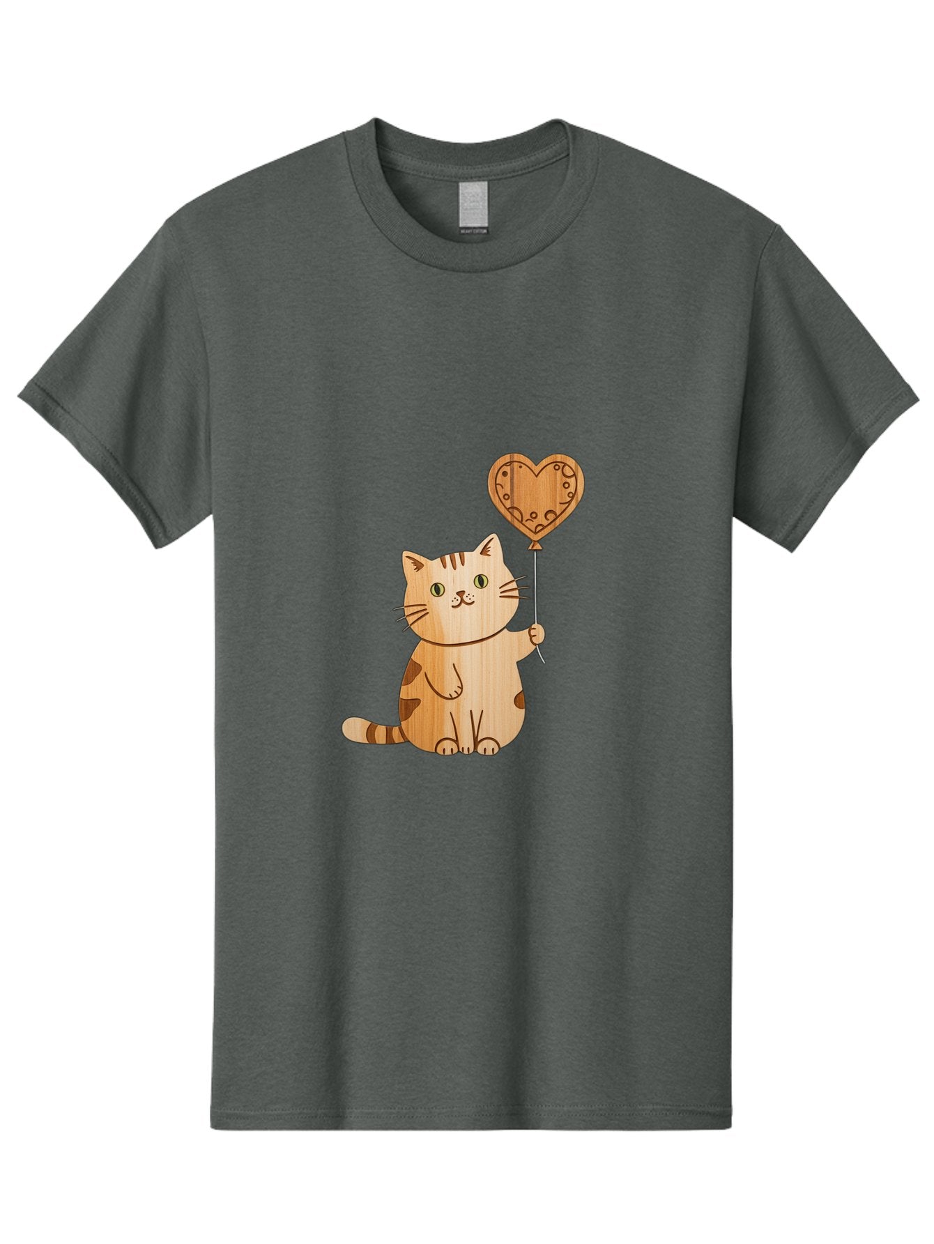 Cat-With-Heart-Balloon Men'S Graphic Tee, 100% Cotton, Comfortable Casual Summer Wear, Machine Washable, Vintage Camera, Old Camera, Antique Camera, Black Camera, Classic Photography, Photography Equipment, Nostalgic Device, Film Camera, Bah712 13