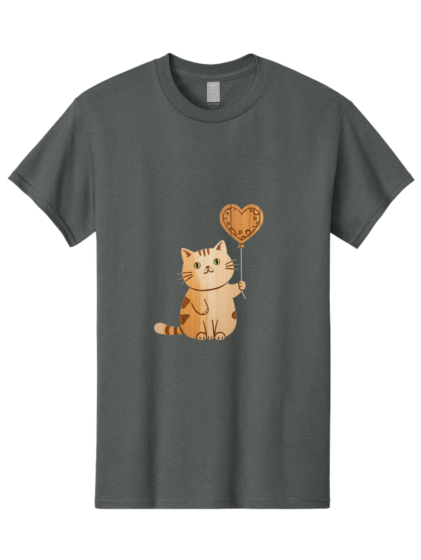 Cat-With-Heart-Balloon Men'S Graphic Tee, 100% Cotton, Comfortable Casual Summer Wear, Machine Washable, Vintage Camera, Old Camera, Antique Camera, Black Camera, Classic Photography, Photography Equipment, Nostalgic Device, Film Camera, Bah712 15