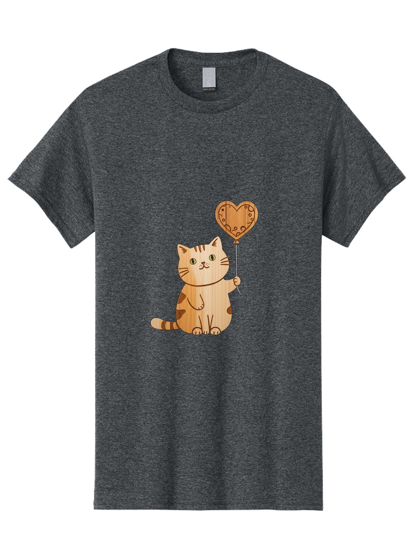 Cat-With-Heart-Balloon Men'S Graphic Tee, 100% Cotton, Comfortable Casual Summer Wear, Machine Washable, Vintage Camera, Old Camera, Antique Camera, Black Camera, Classic Photography, Photography Equipment, Nostalgic Device, Film Camera, Bah712 9